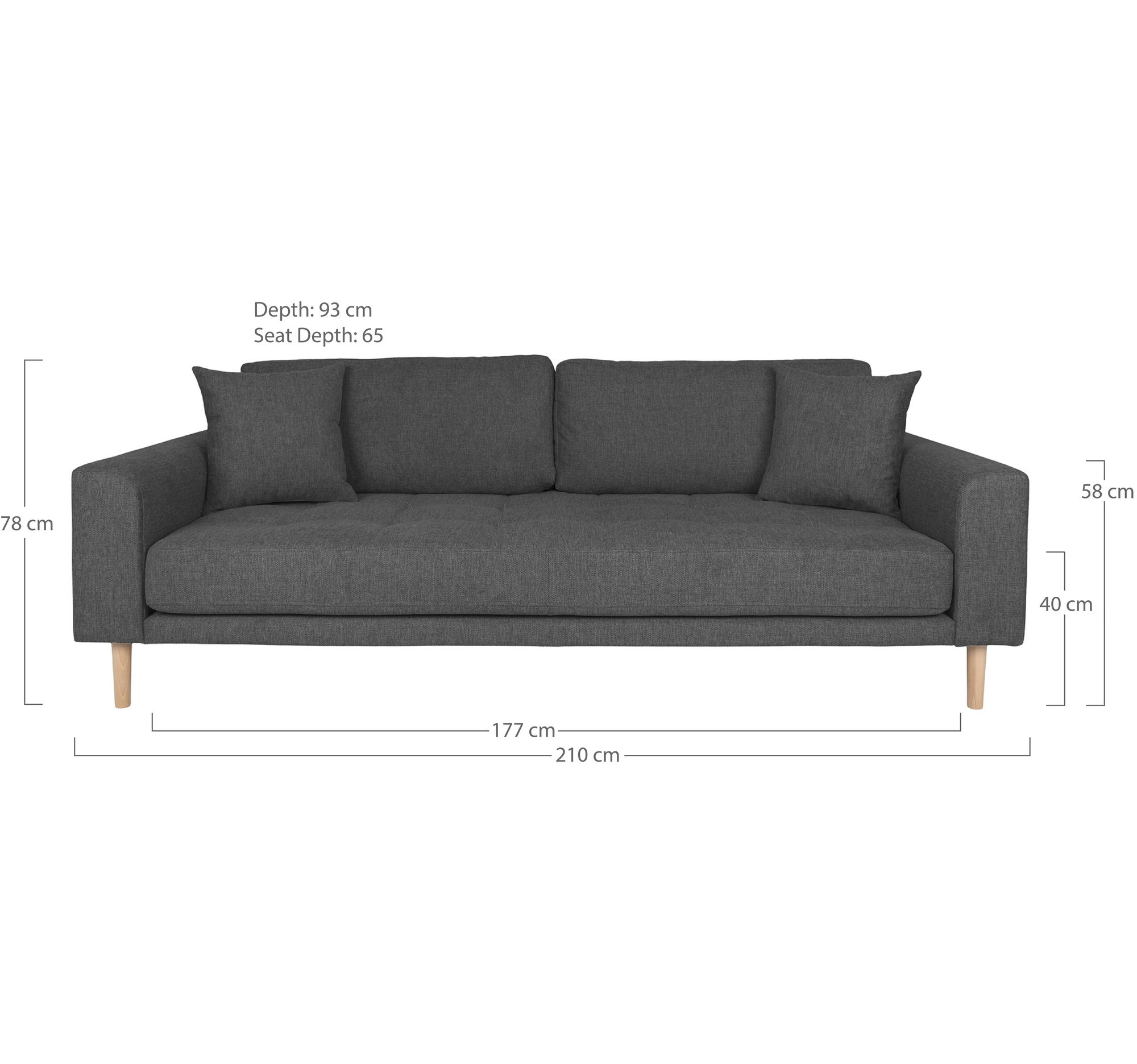HOUSE NORDIC Sofa LIDO HOUSE NORDIC Sofa LIDO