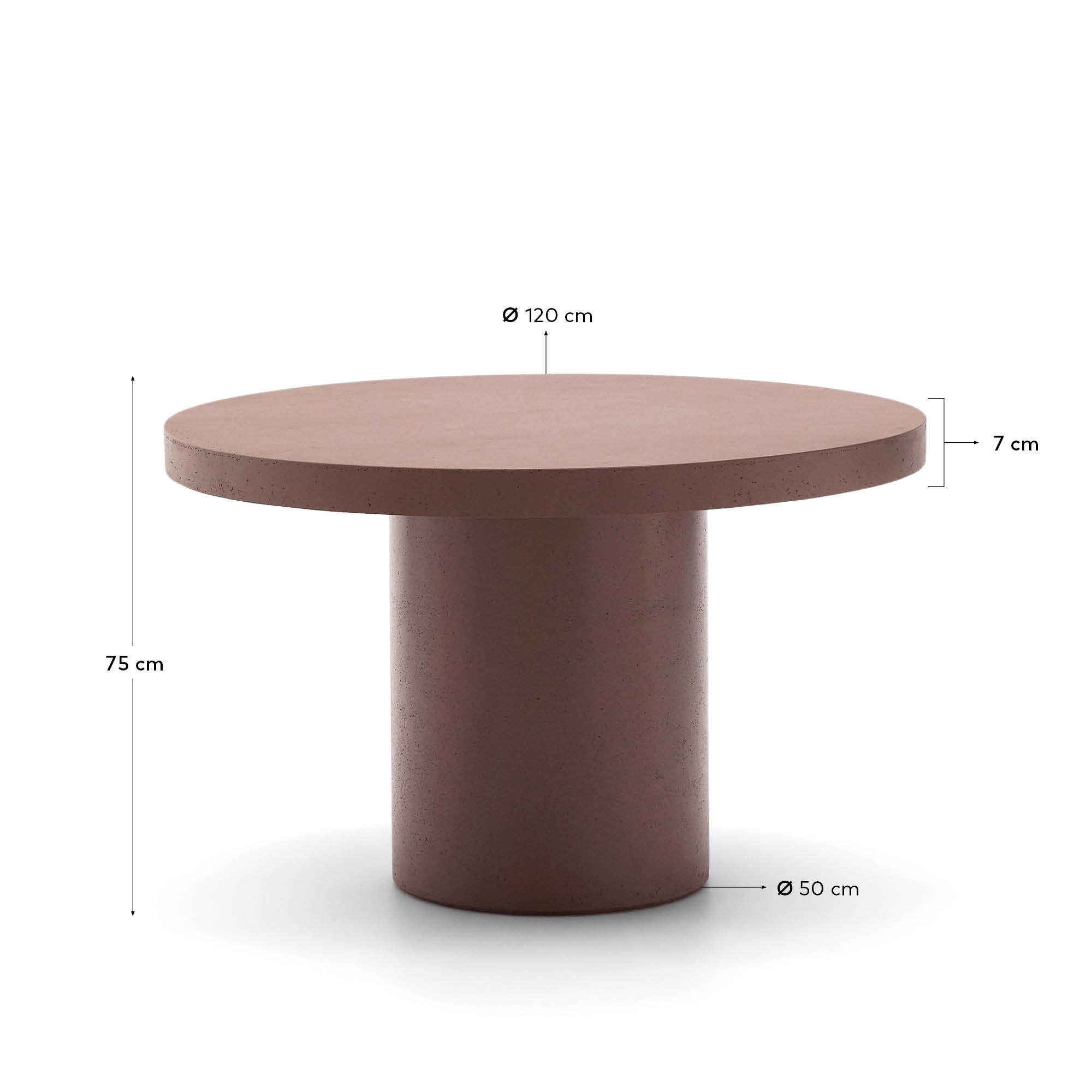 Kave Home AIGUABLAVA garden table