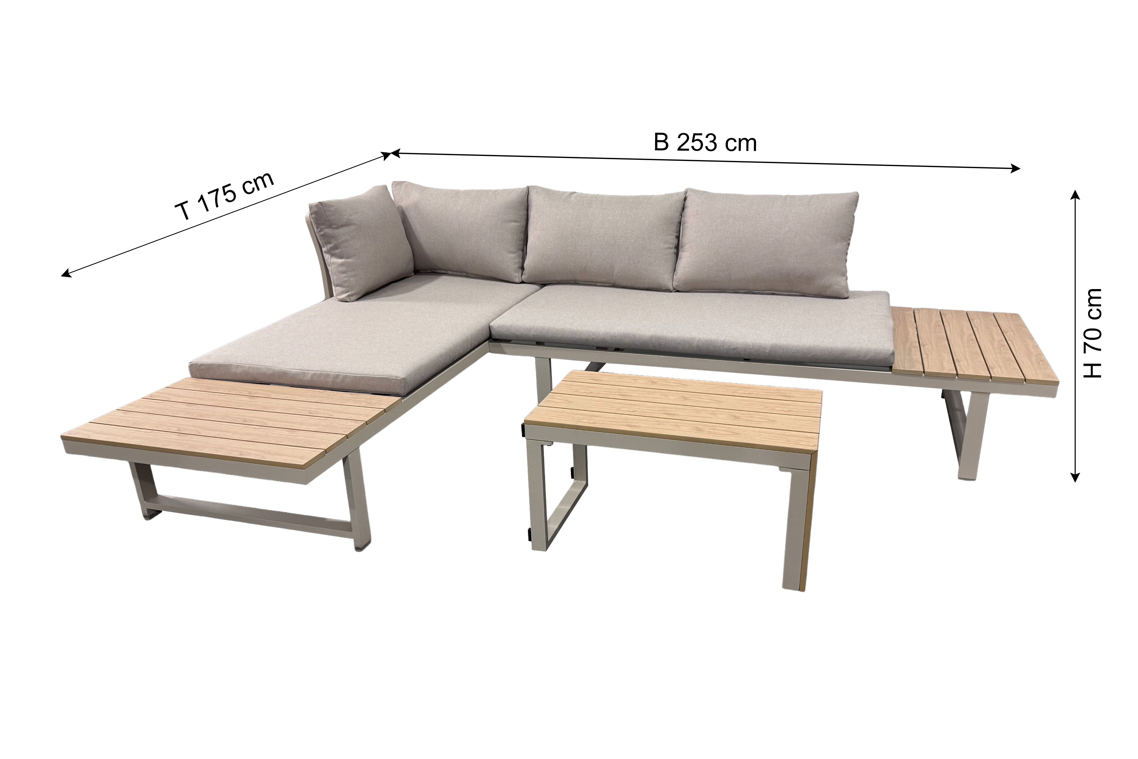 FAEE Gartenlounge-Set LEROS