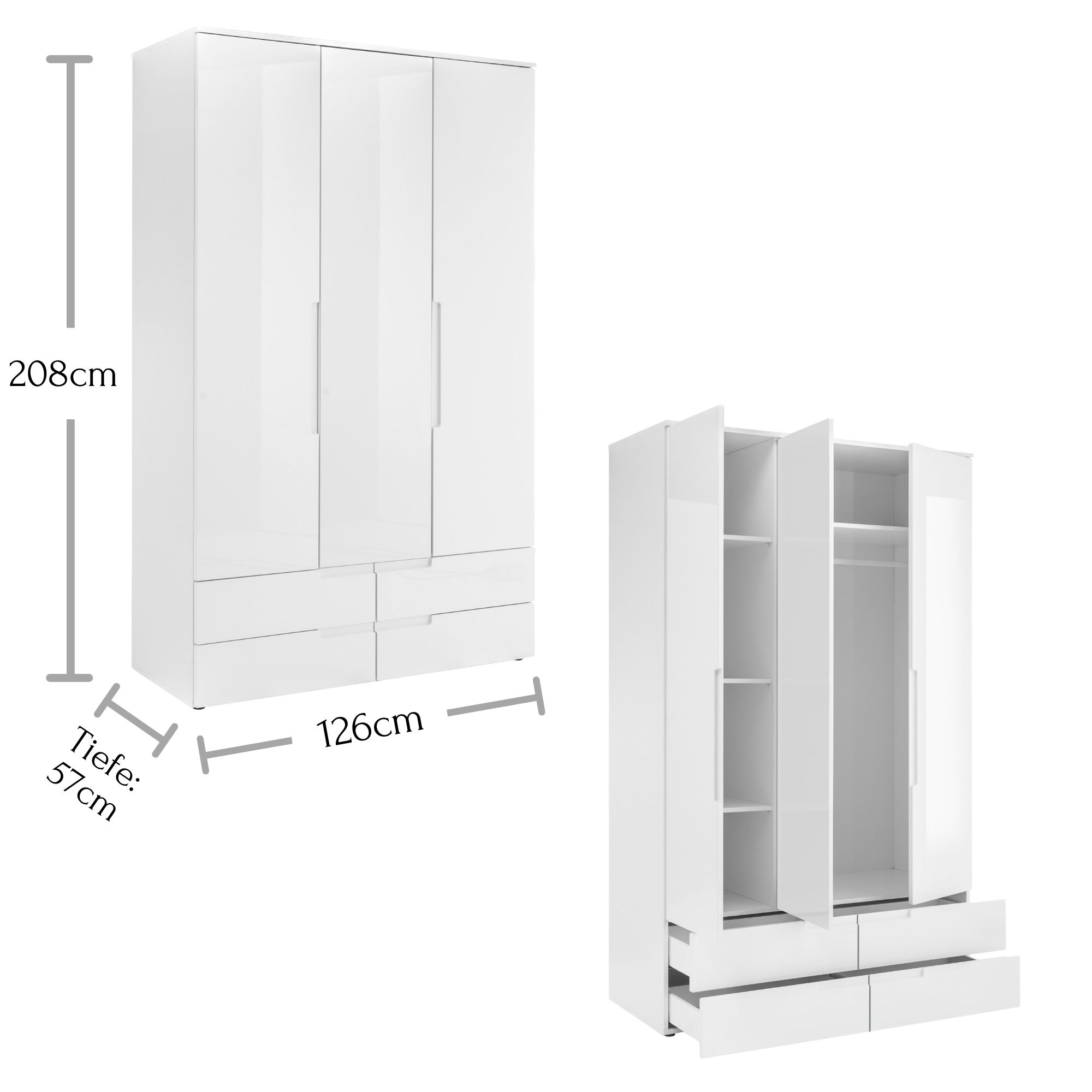 Kleiderschrank SPICE Kleiderschrank SPICE