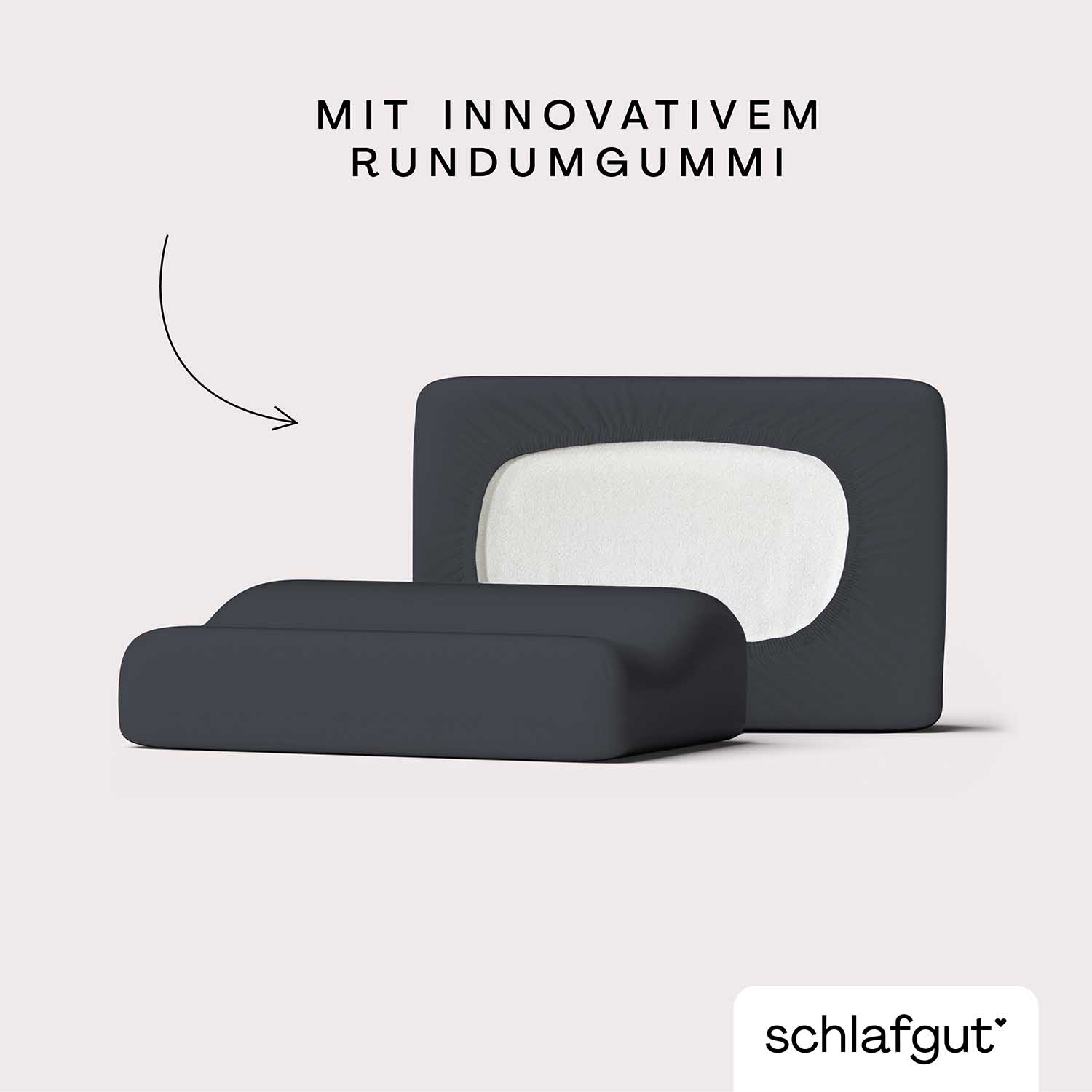 SCHLAFGUT Kissenbezug PURE SCHLAFGUT Kissenbezug