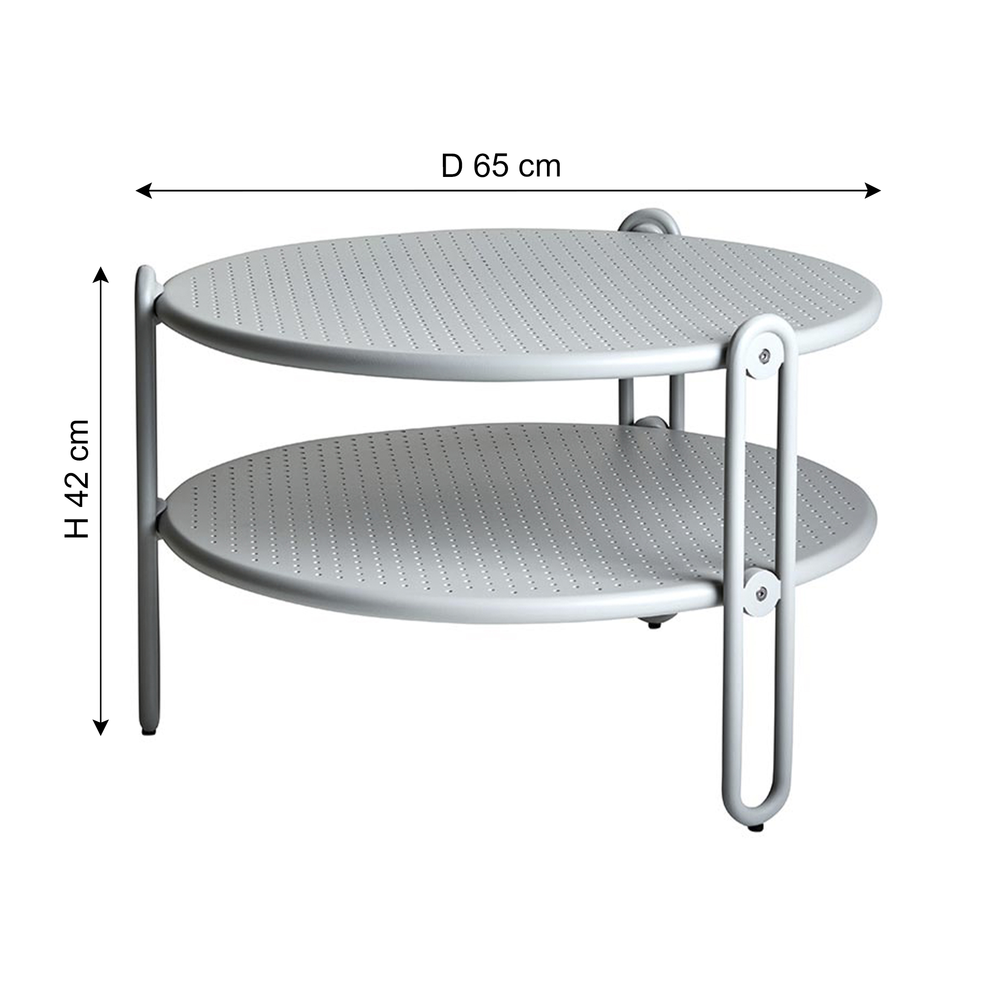 BRAFAB Garten Couchtisch BLIXT
