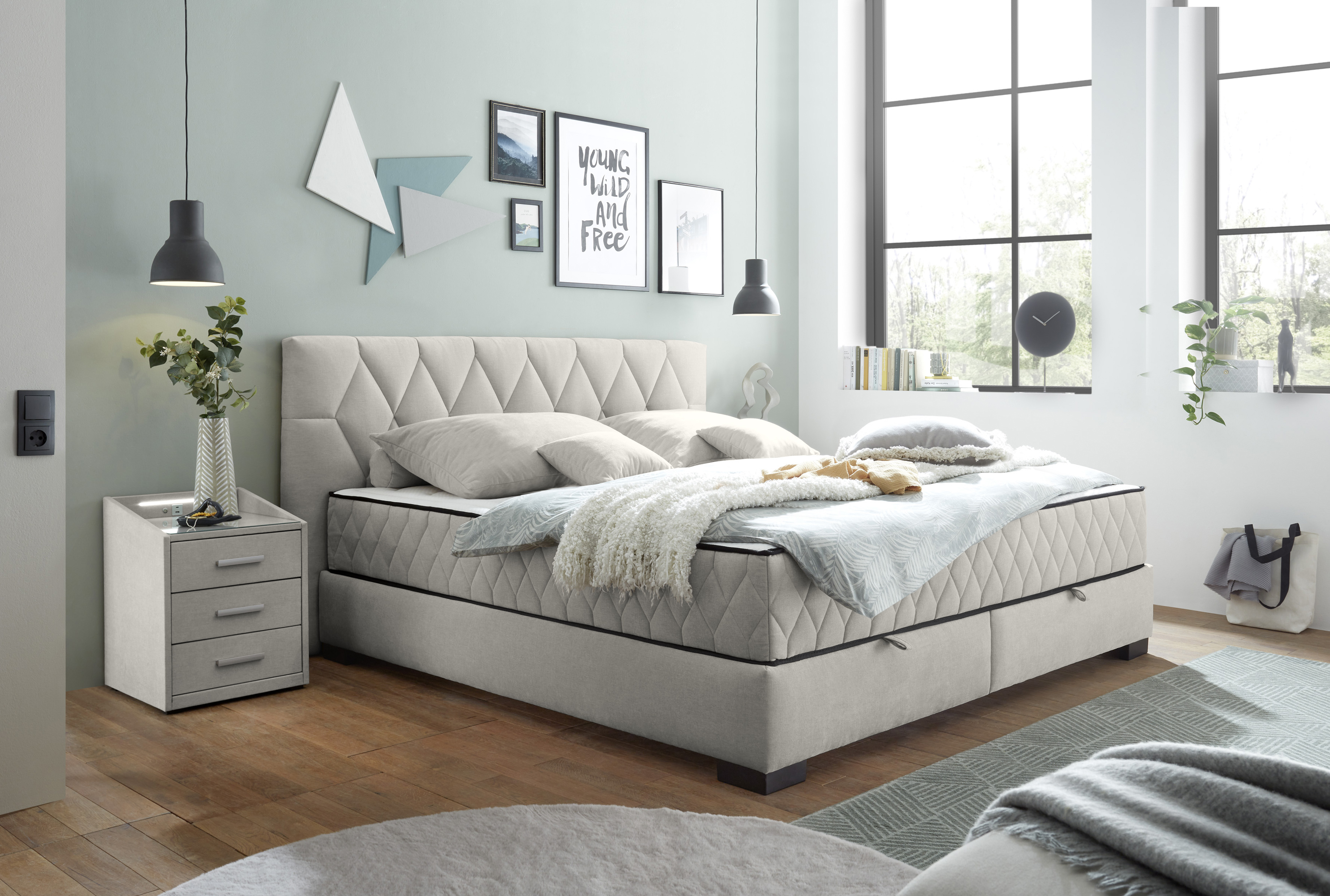 ED LIFESTYLE Boxbett NAGOL ED LIFESTYLE Boxspringbett NAGOL