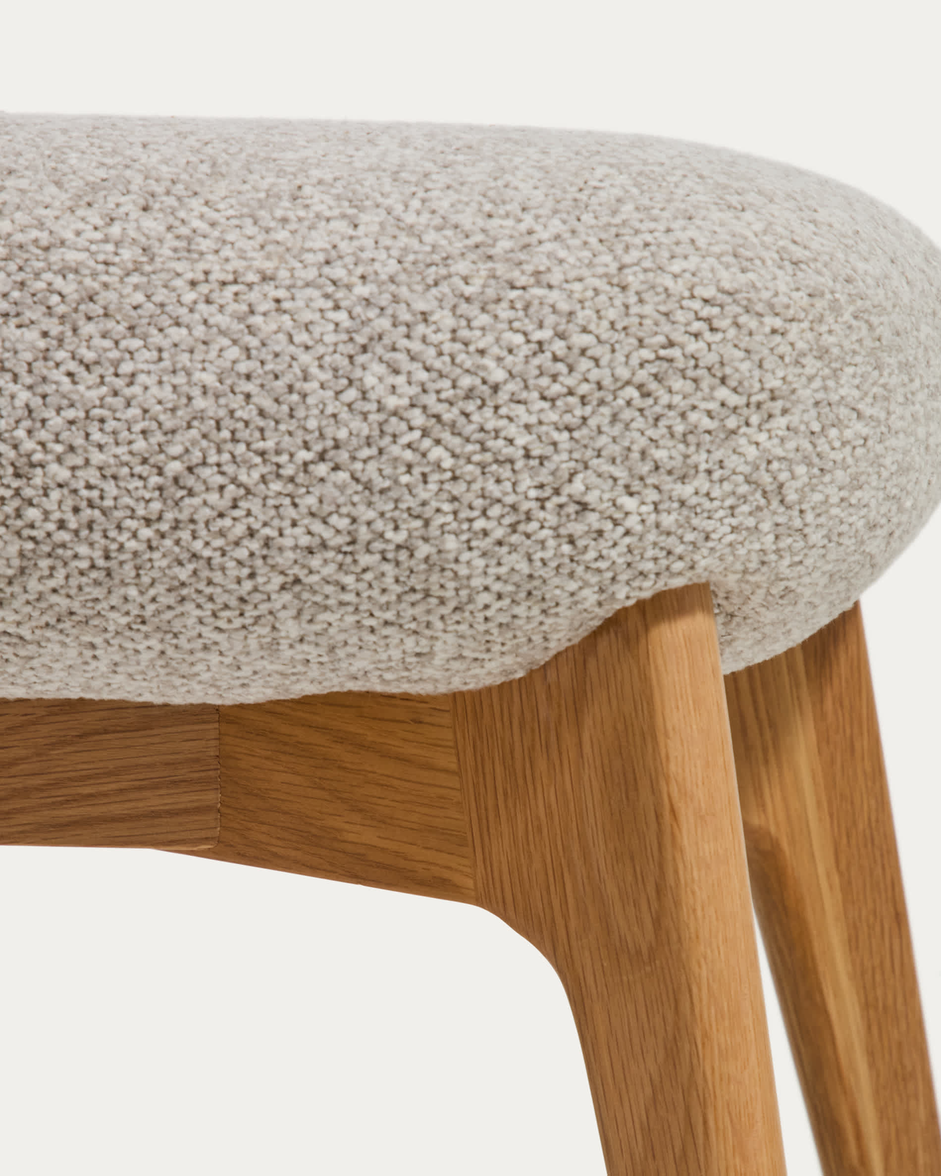 KAVE HOME Fußhocker ADIRAN