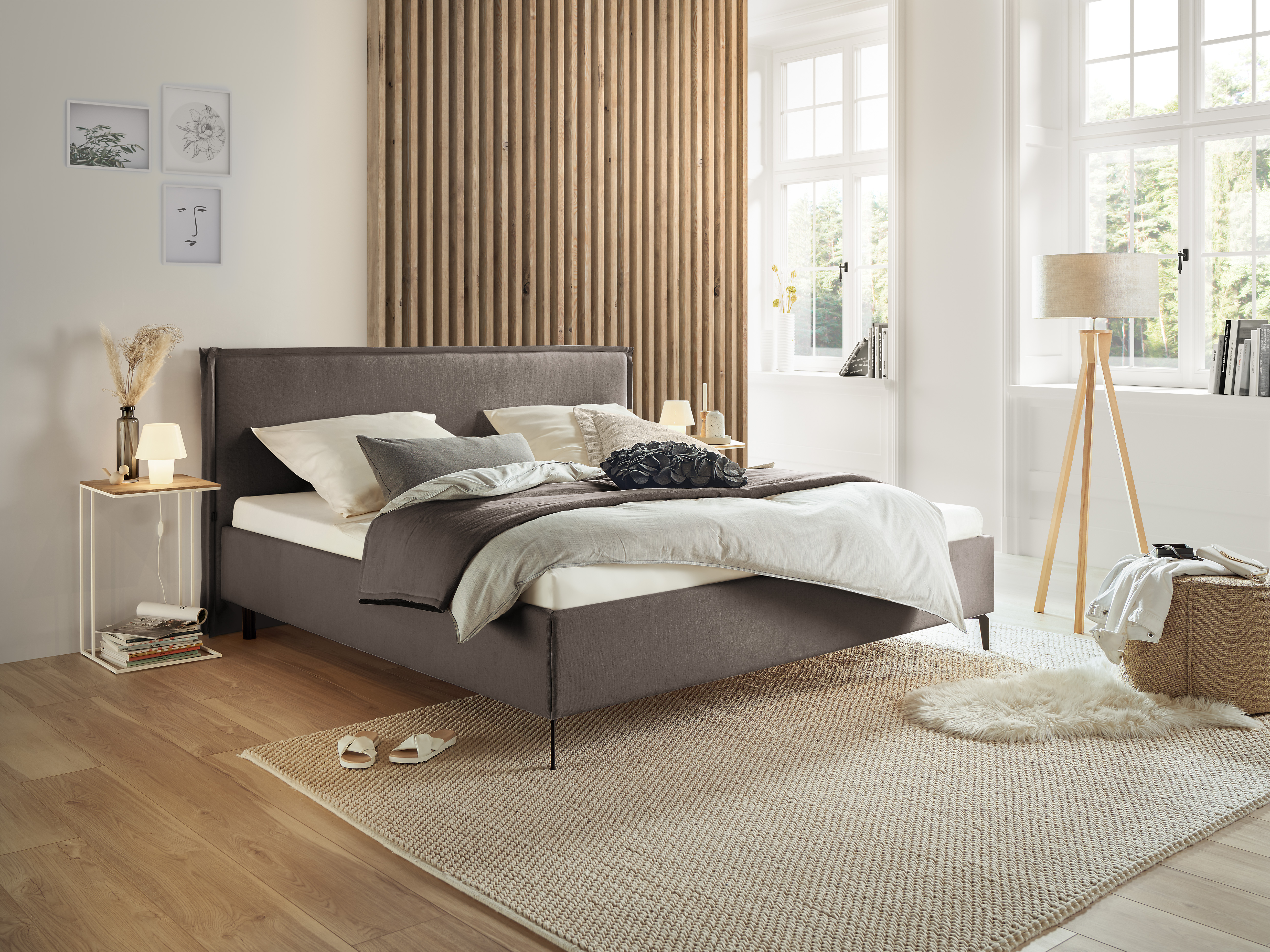 MUSTERRING upholstered bed ELOS