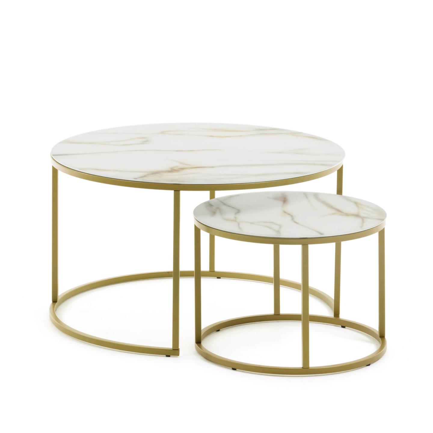 KAVE HOME Beistelltisch-Set LEONOR KAVE HOME Beistelltisch-Set LEONOR