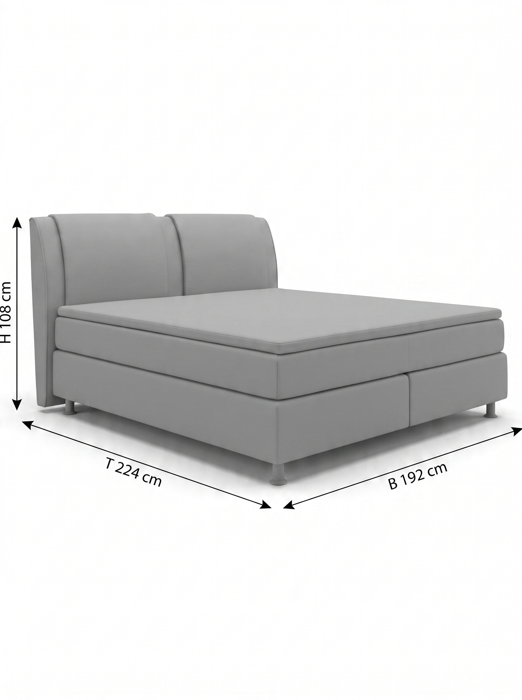MONDO Boxspringbett LUVARA