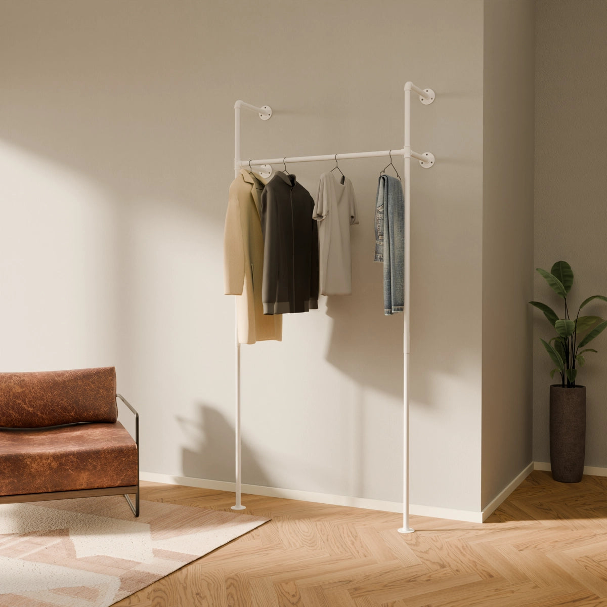 Système de tringle à vêtements PAMO KIM 1