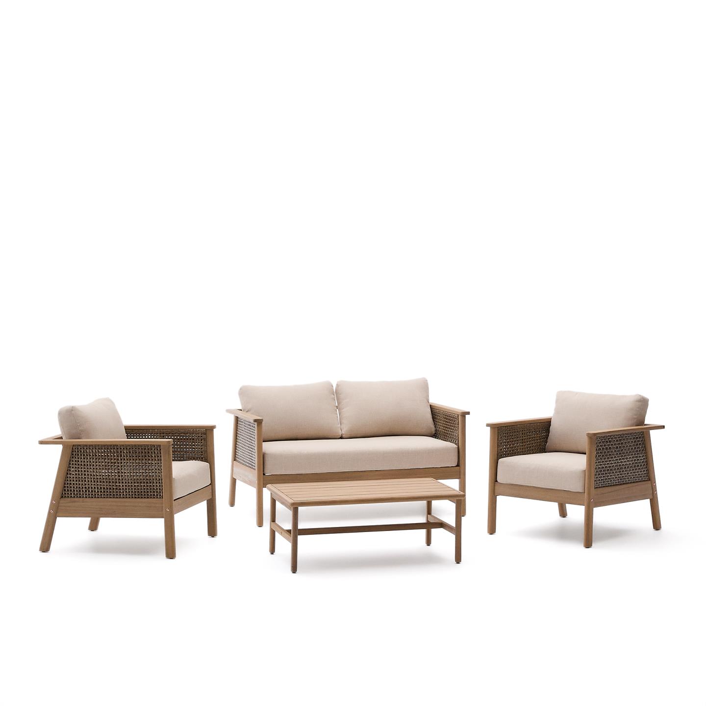 KAVE HOME Ensemble salon de jardin ALABE