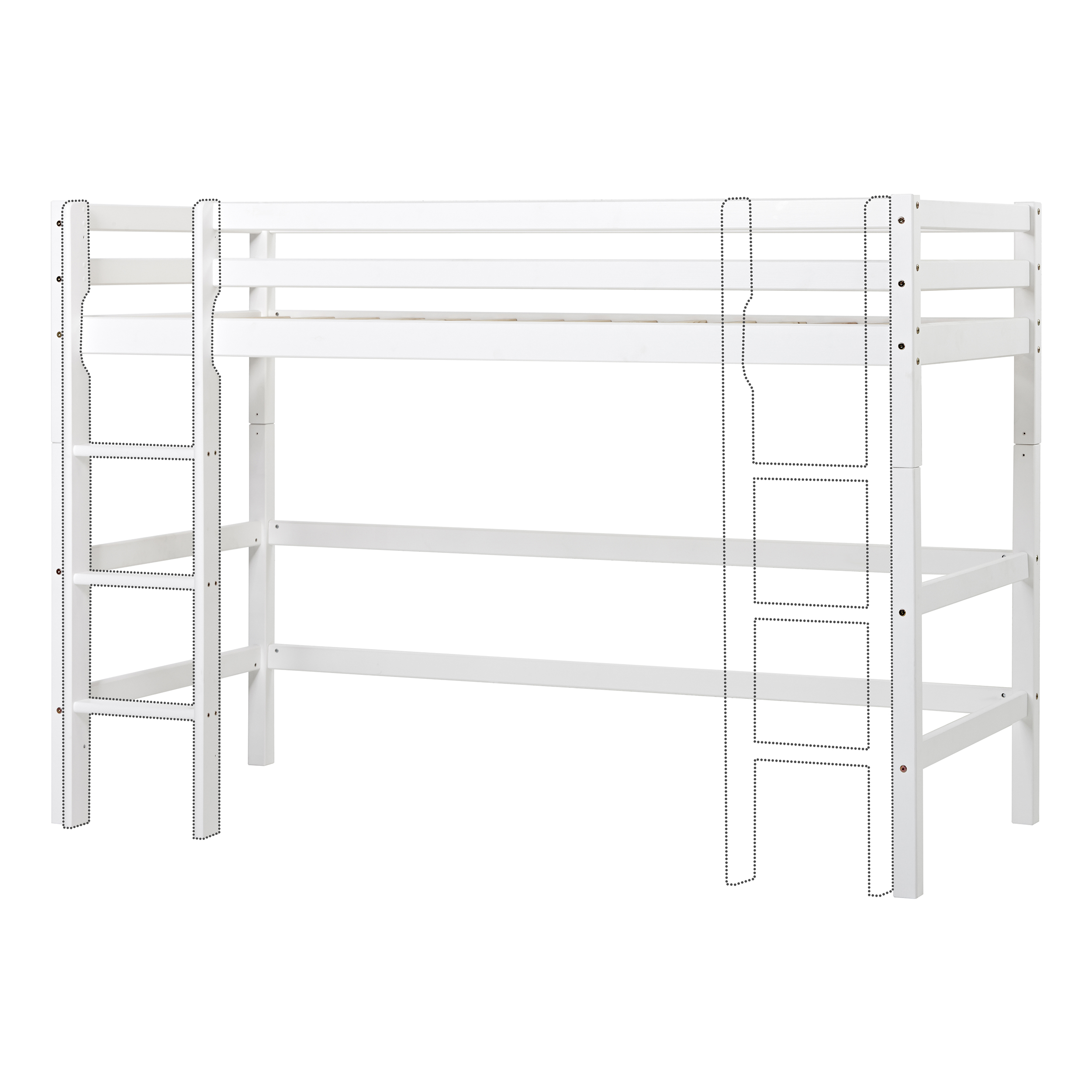 HOPPEKIDS MittelHochbett ECO DREAM HOPPEKIDS MittelHochbett ECO DREAM