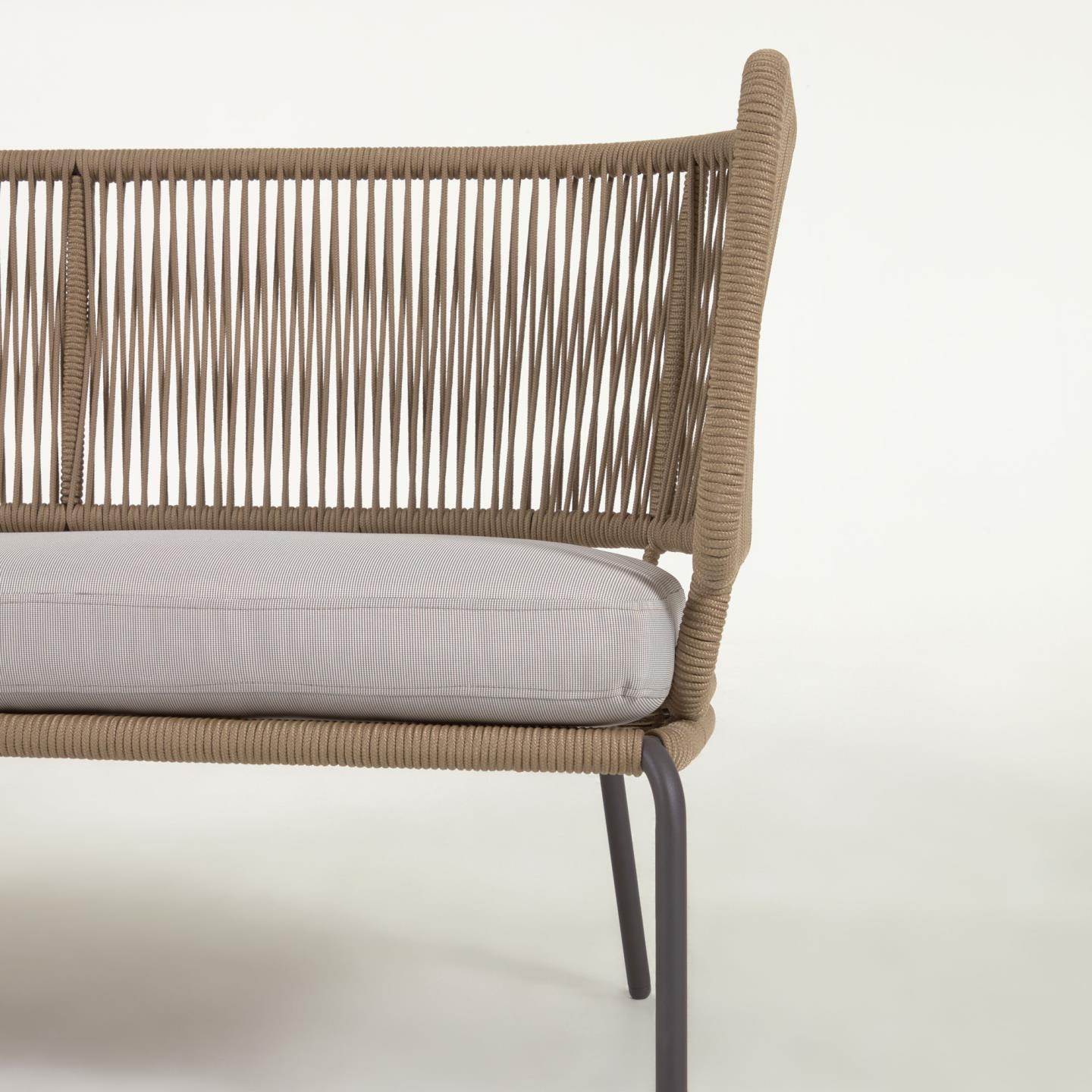 KAVE HOME Canapé de jardin NADIN