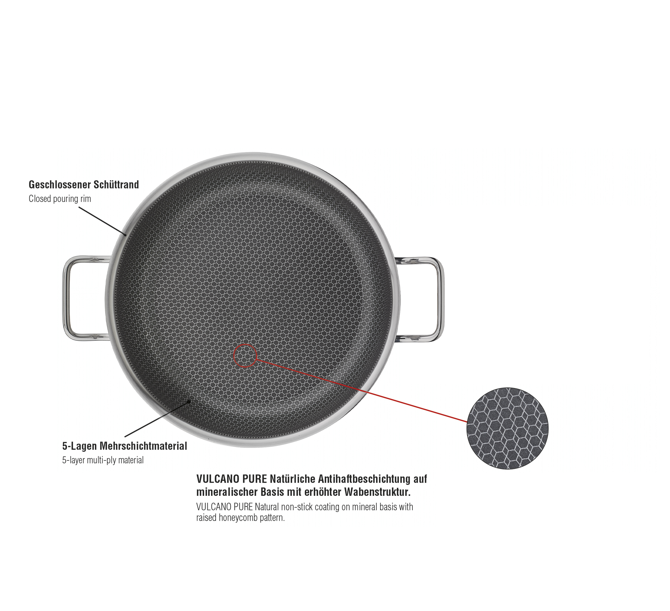 SPRING Poêle à servir VULCANO