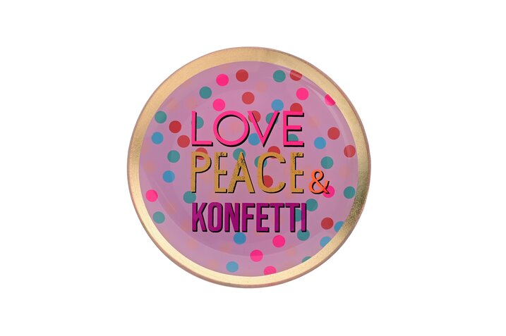 GIFTCOMPANY Glasteller LOVE PLATES