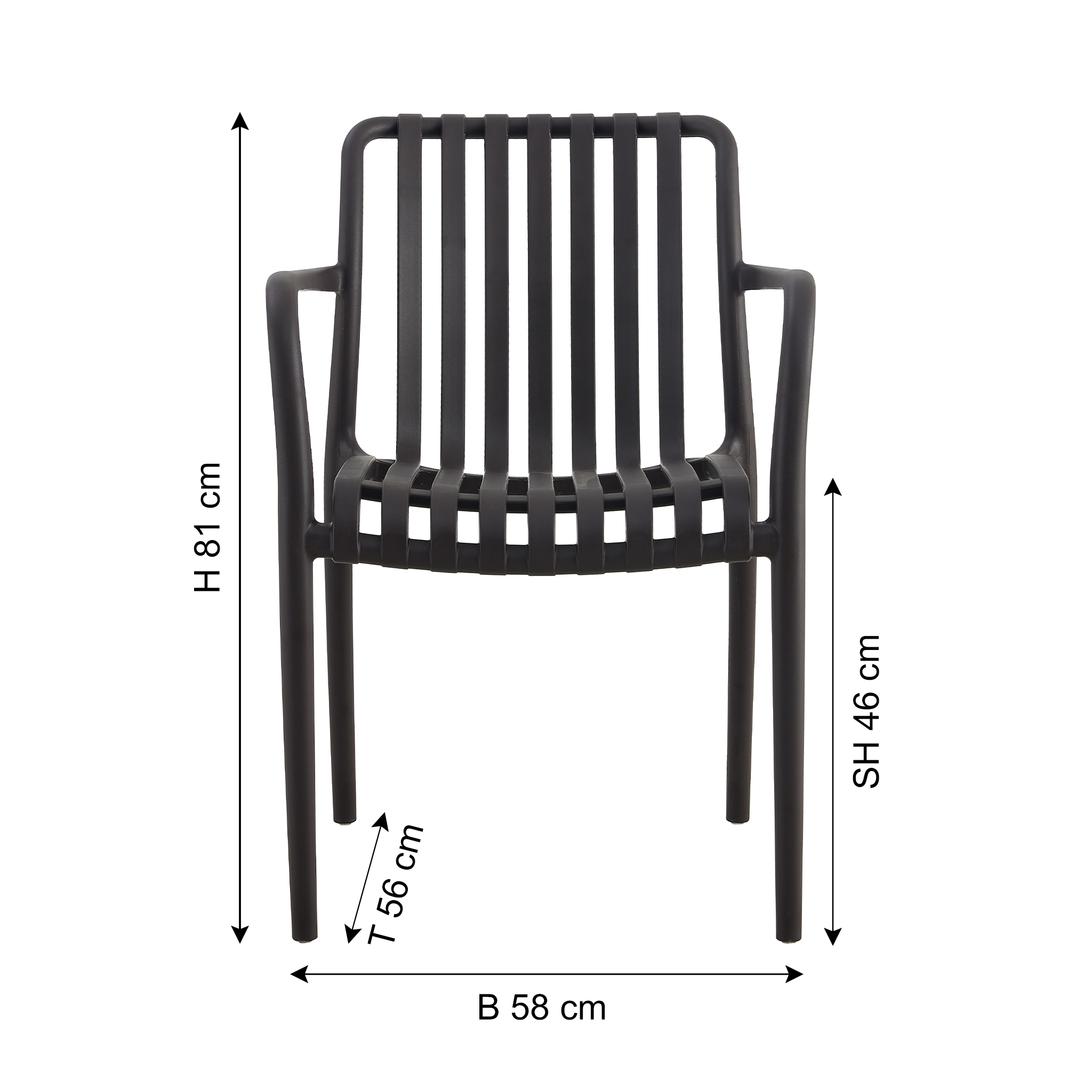 FAEE Chaise de jardin SEJERO