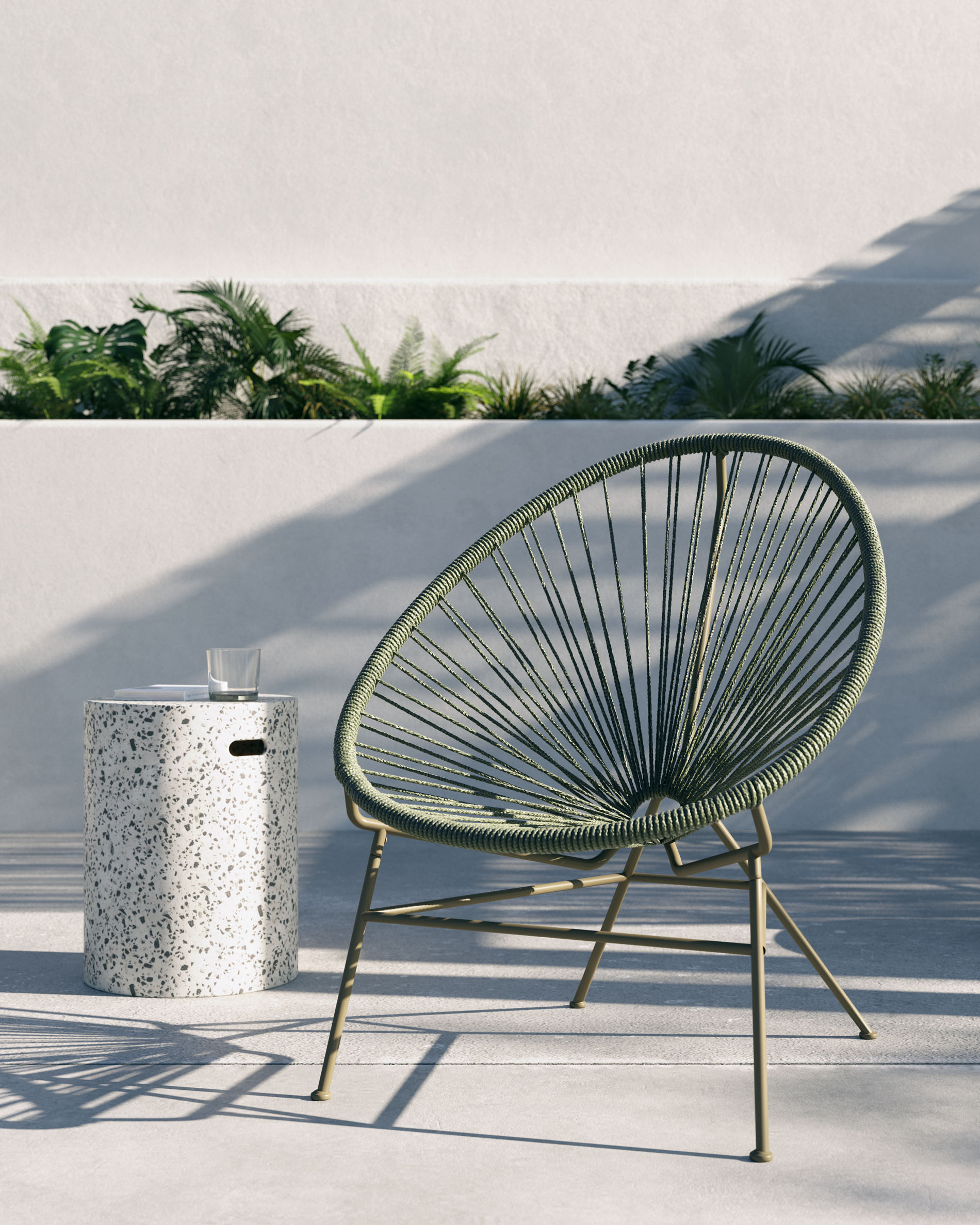 KAVE HOME Fußhocker JENELL