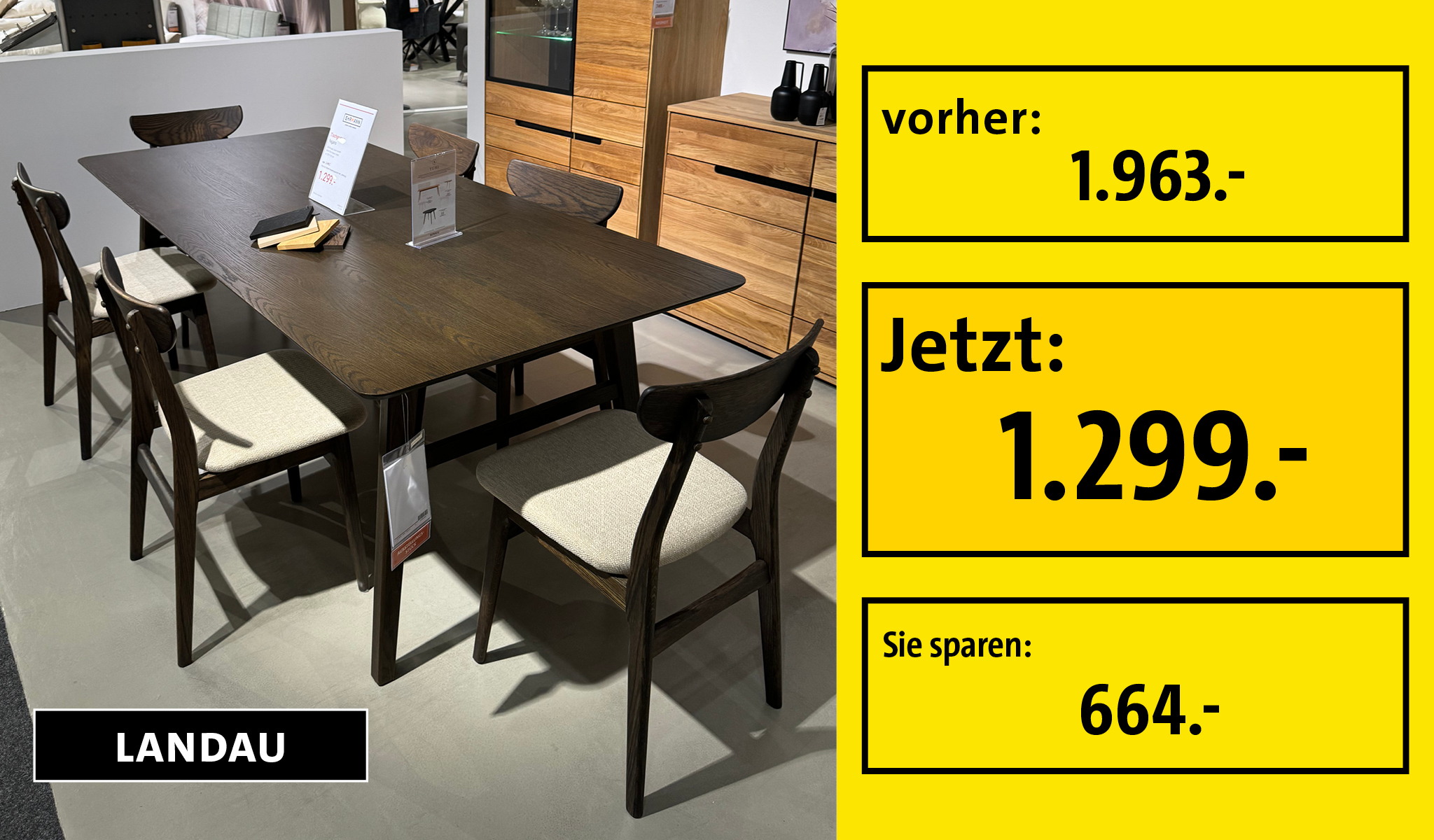 AV Markenmöbel Esszimmer