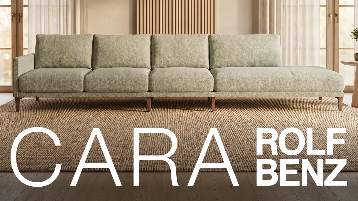 Rolf Benz CARA &ndash; Wohnszene