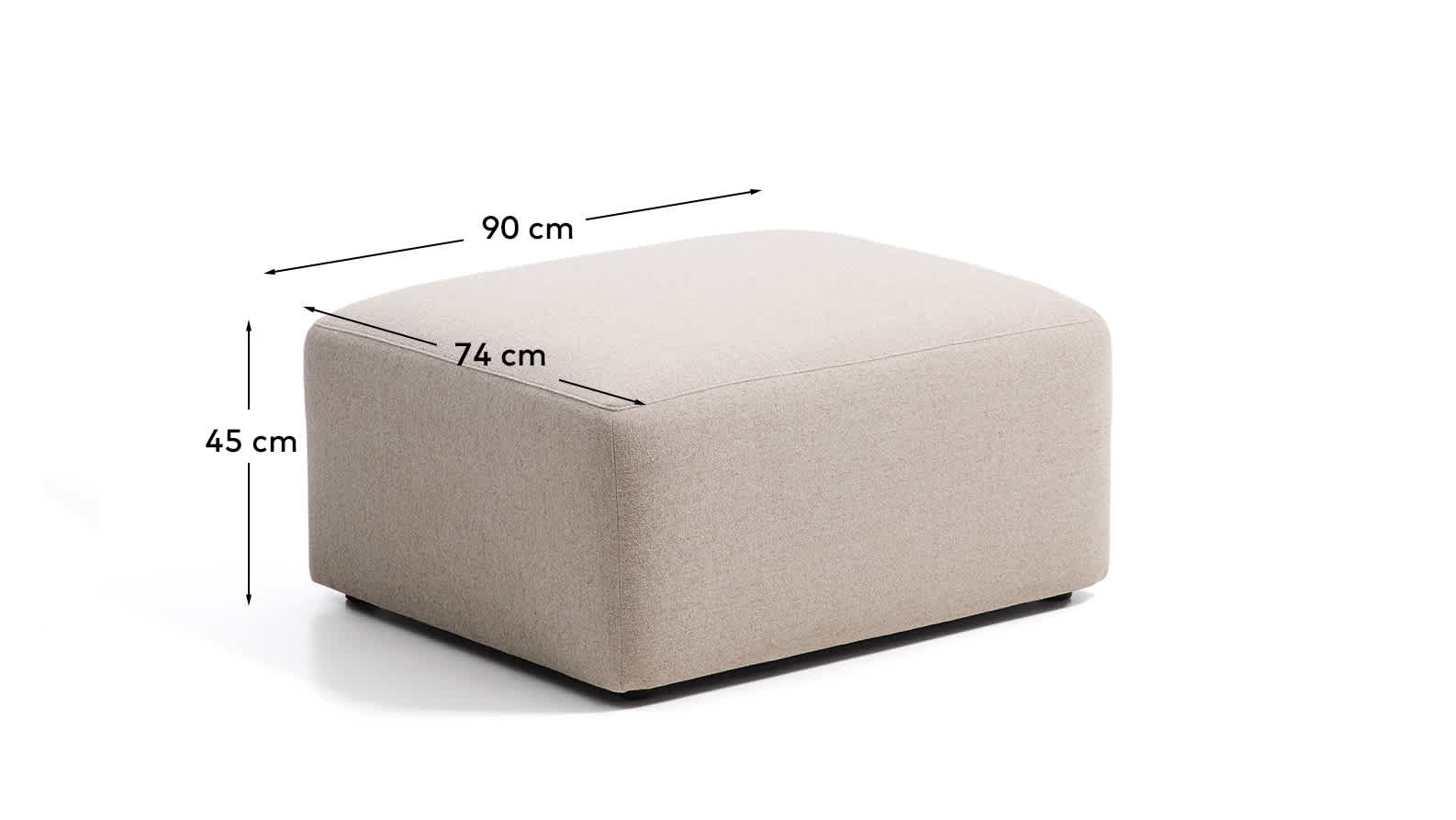 KAVE HOME Fußhocker BLOK