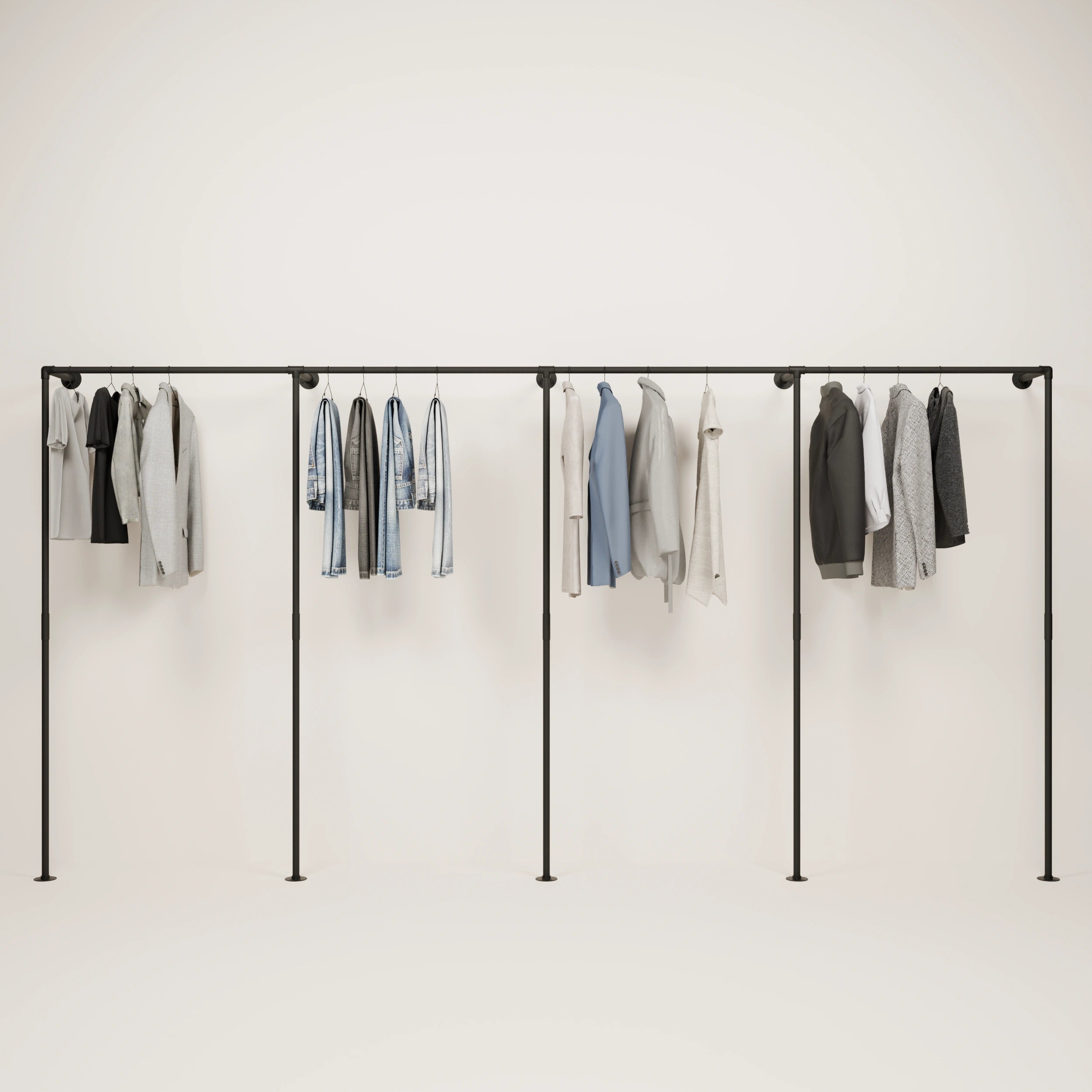 PAMO TIM 4 clothes rail system