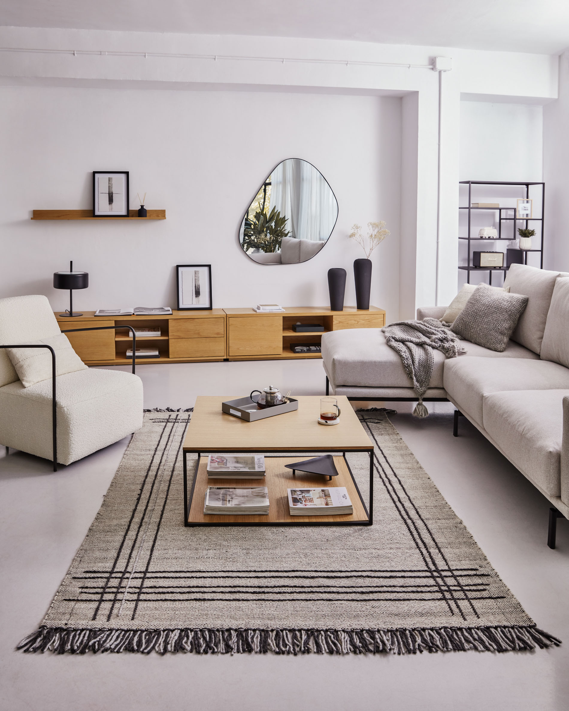 KAVE HOME Lowboard ABILEN KAVE HOME TV-Möbel ABILEN