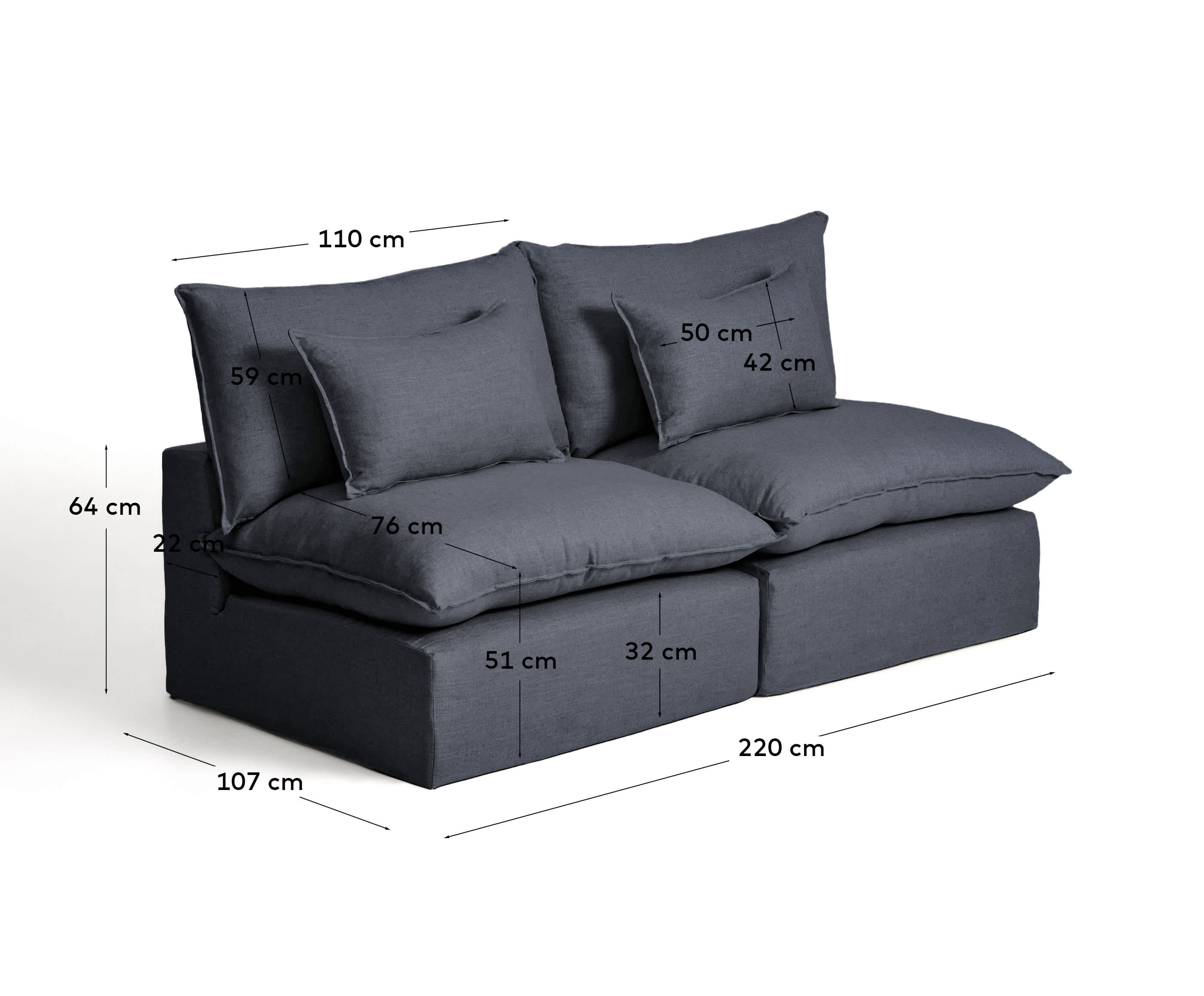 Canapé ANARELA de Kave Home
