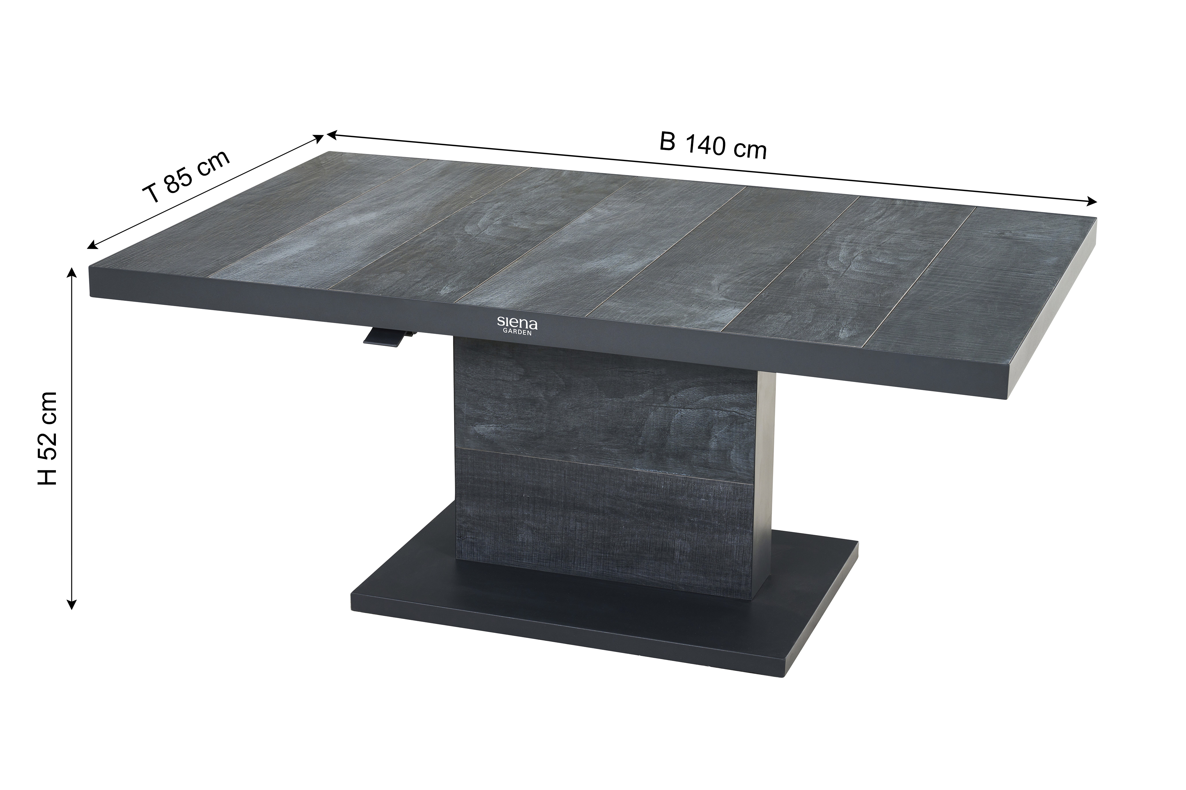 GAUTZSCH Lift-Gartentisch TALINA