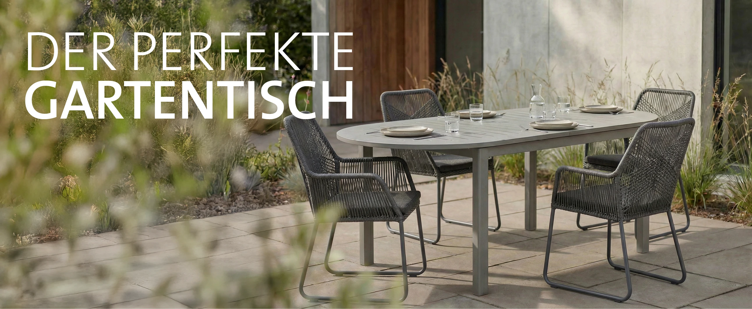 Der perfekte Gartentisch