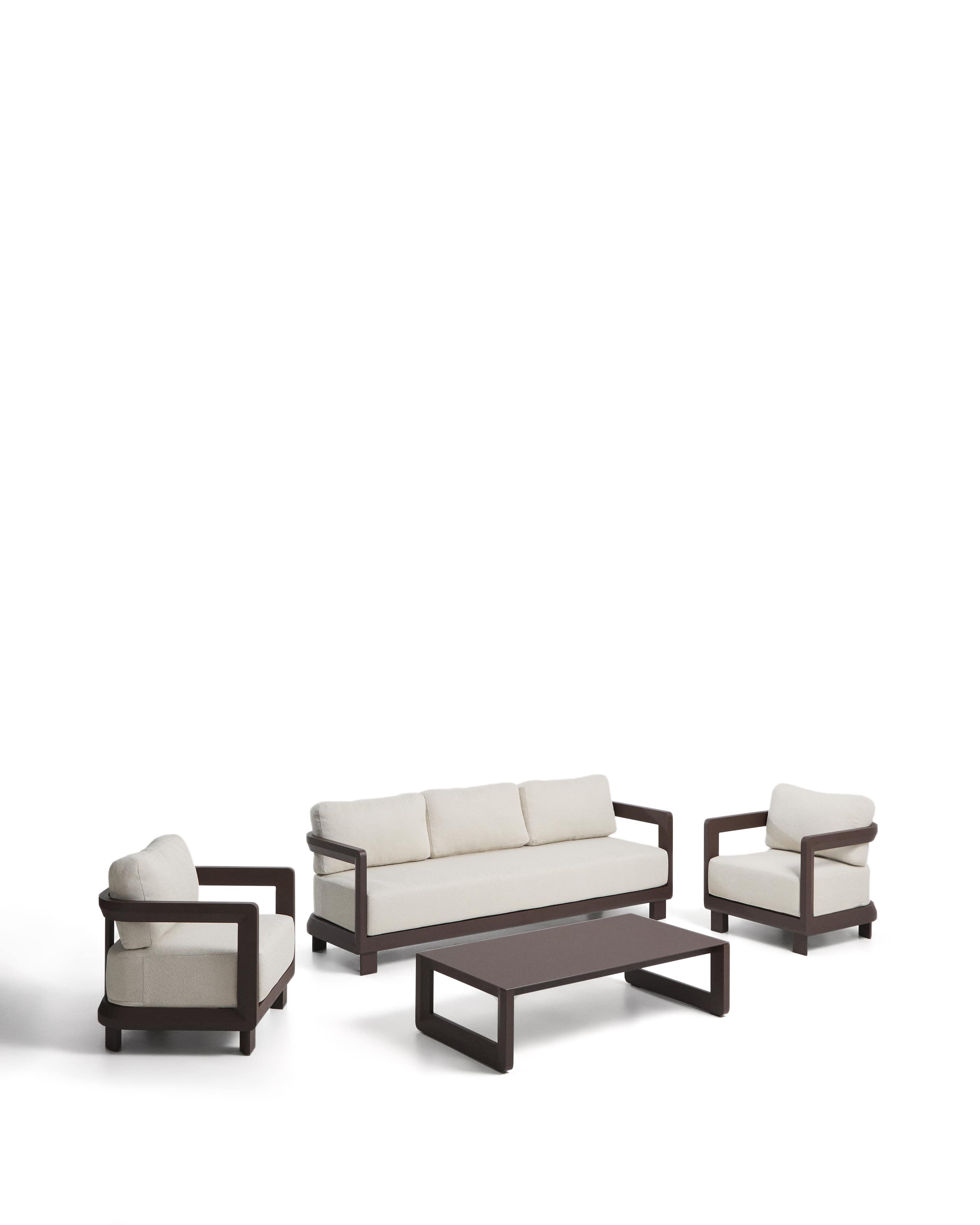 KAVE HOME Gartenlounge-Set NERANO