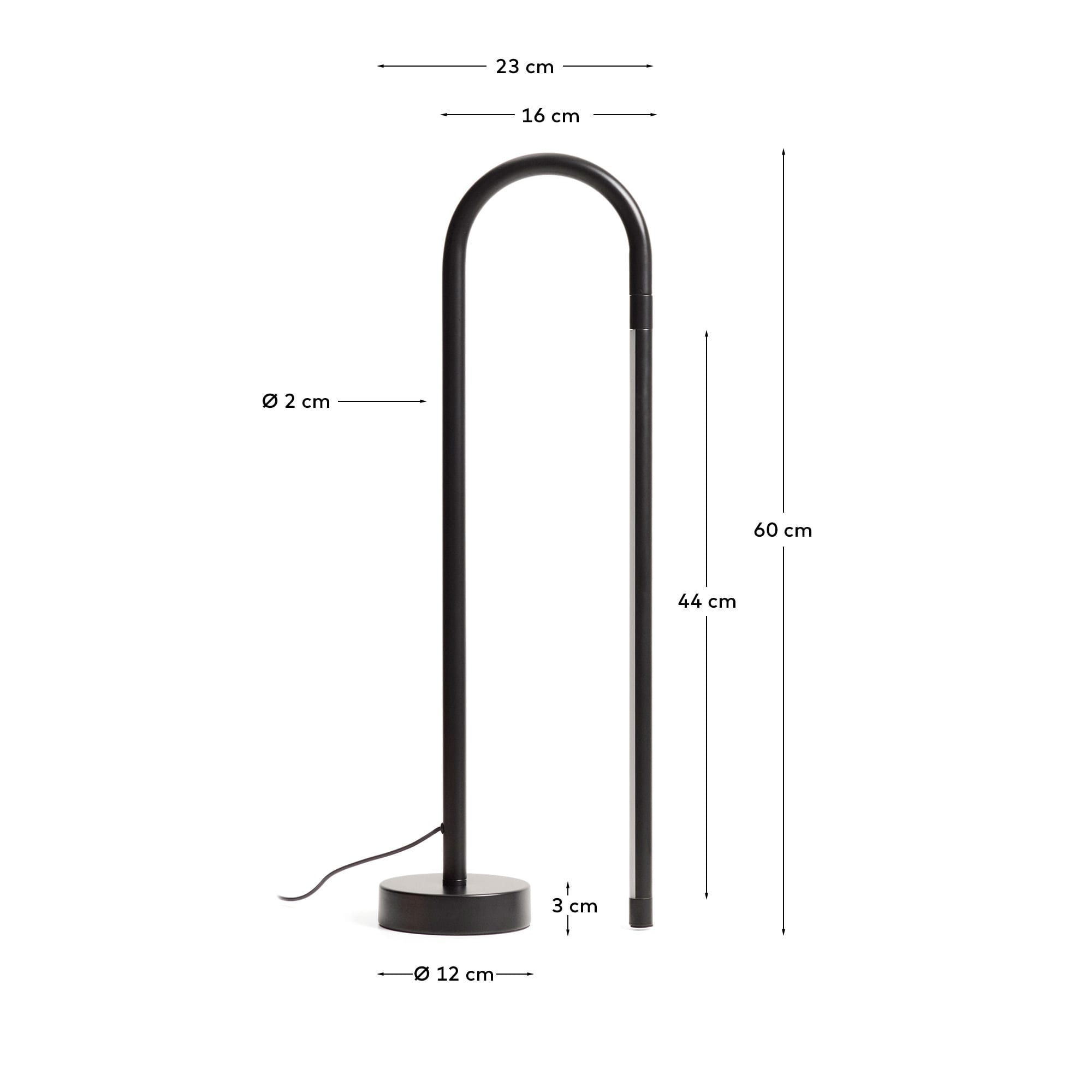 KAVE HOME Tischlampe BOW