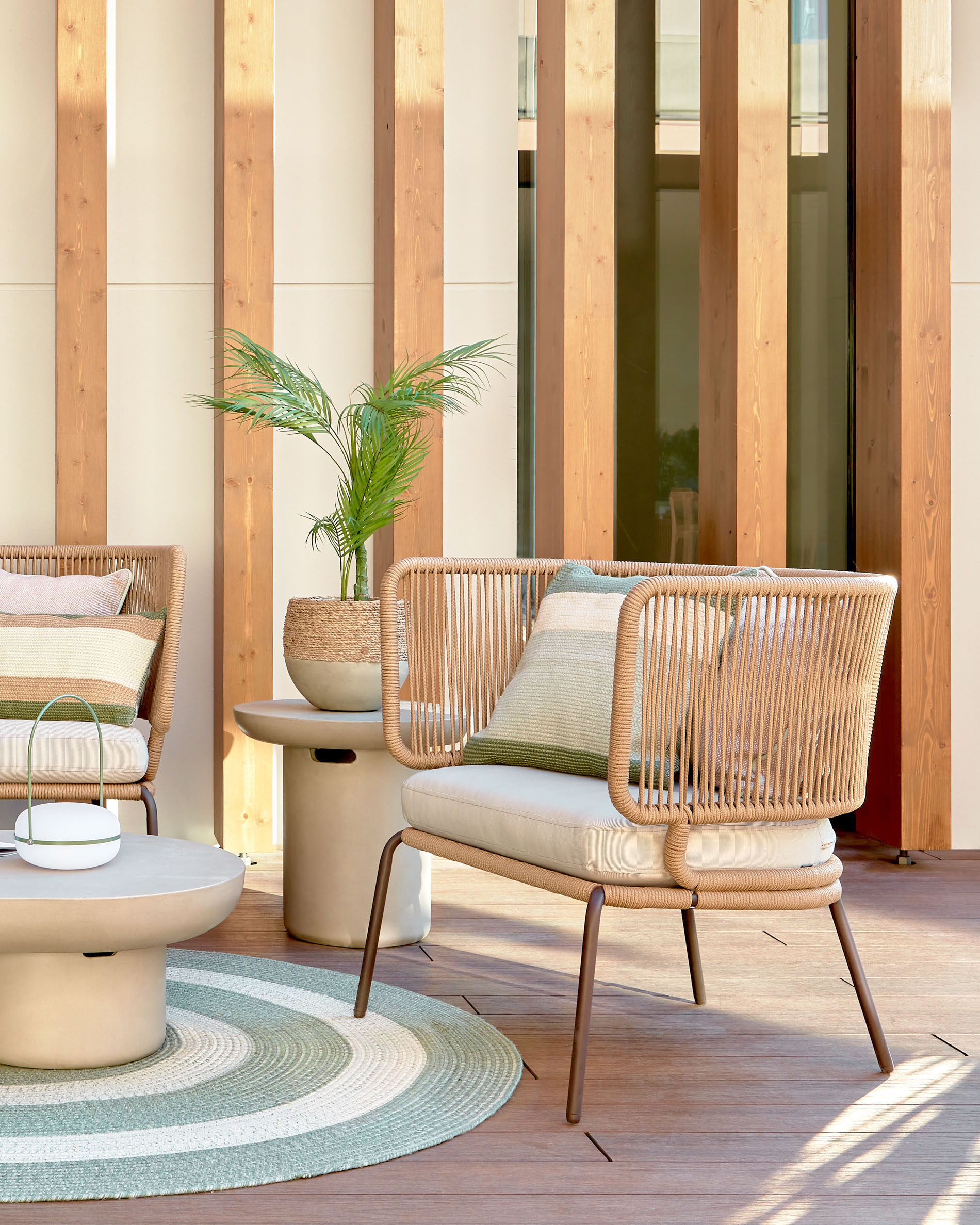 Canapé de jardin Kave Home NADIN