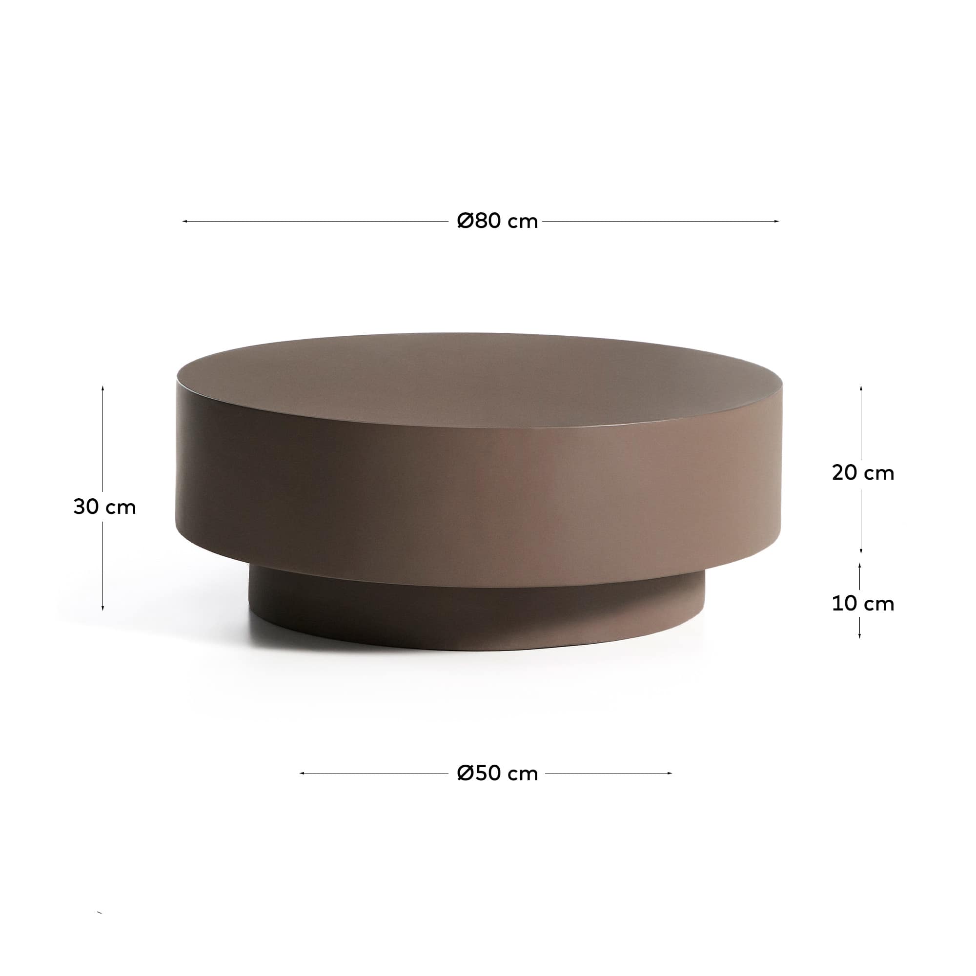 Table basse Kave Home « Outdoor » GARBET