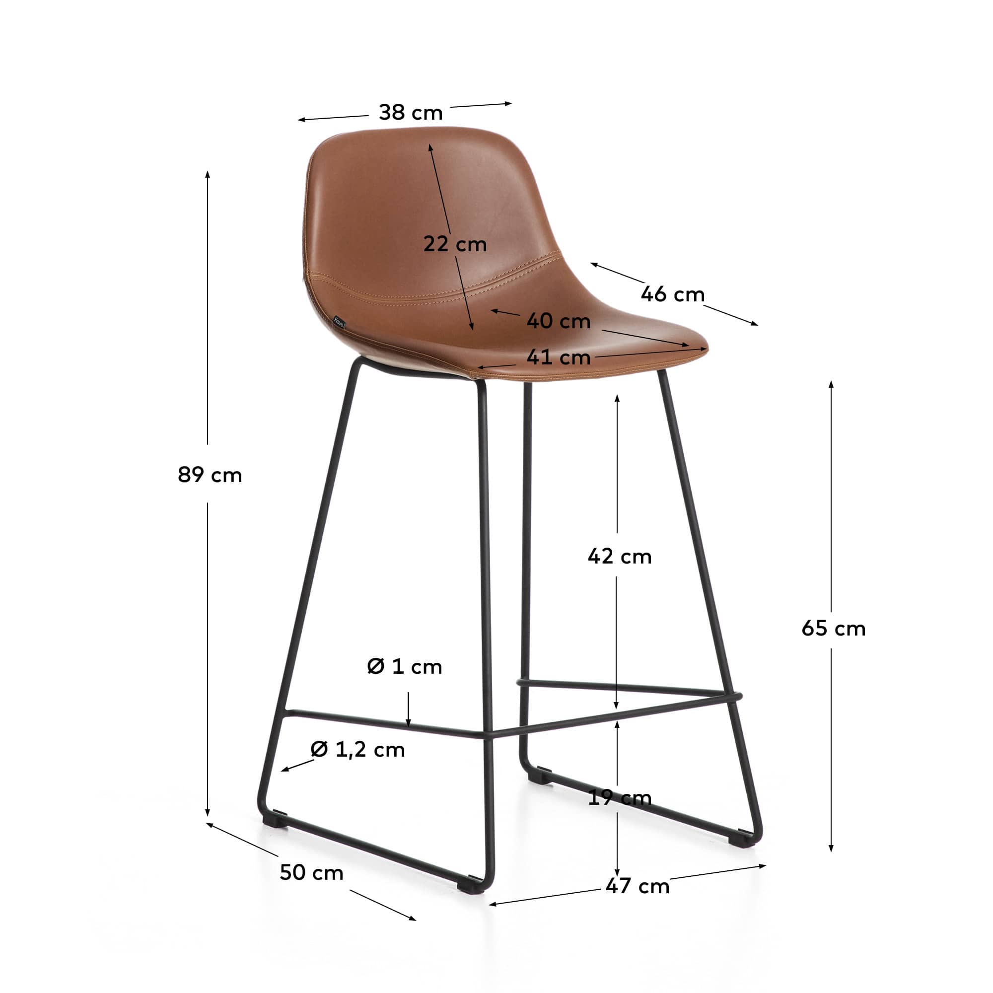 KAVE HOME Barhocker ZAHARA