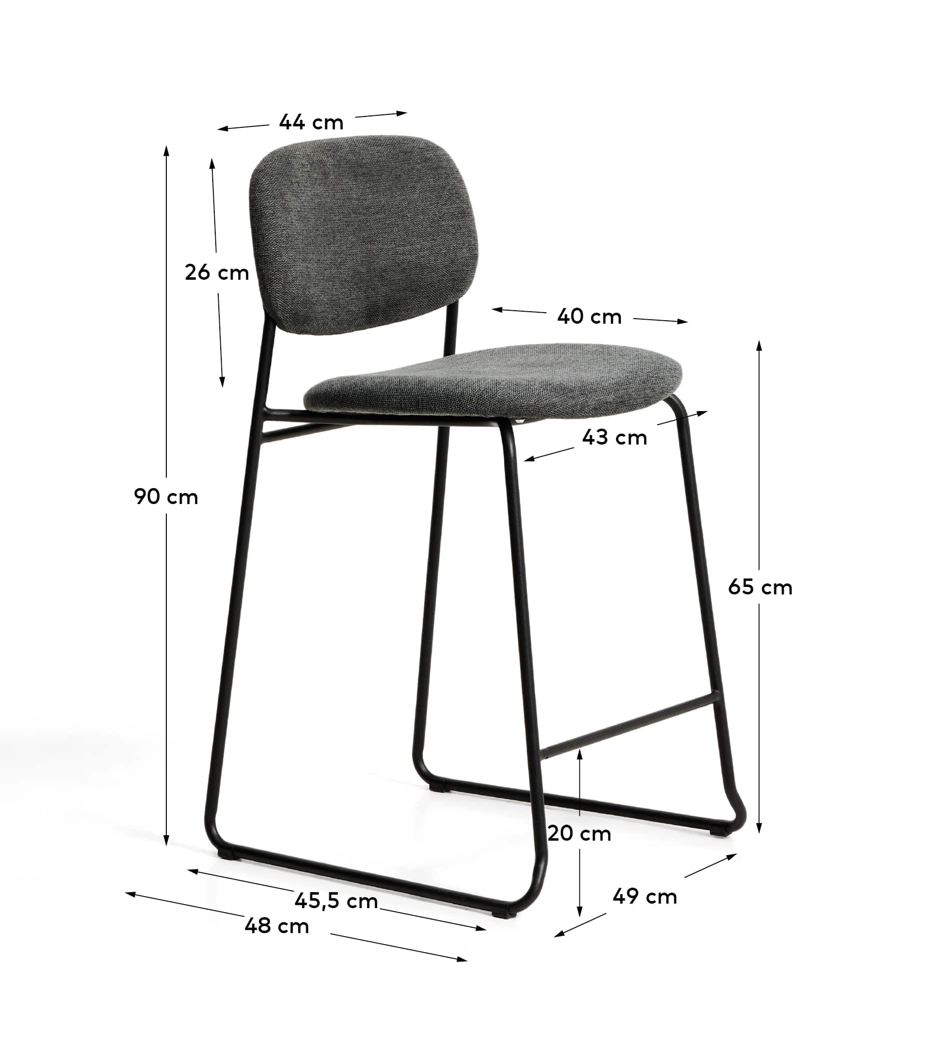 Kave Home MELI bar stool