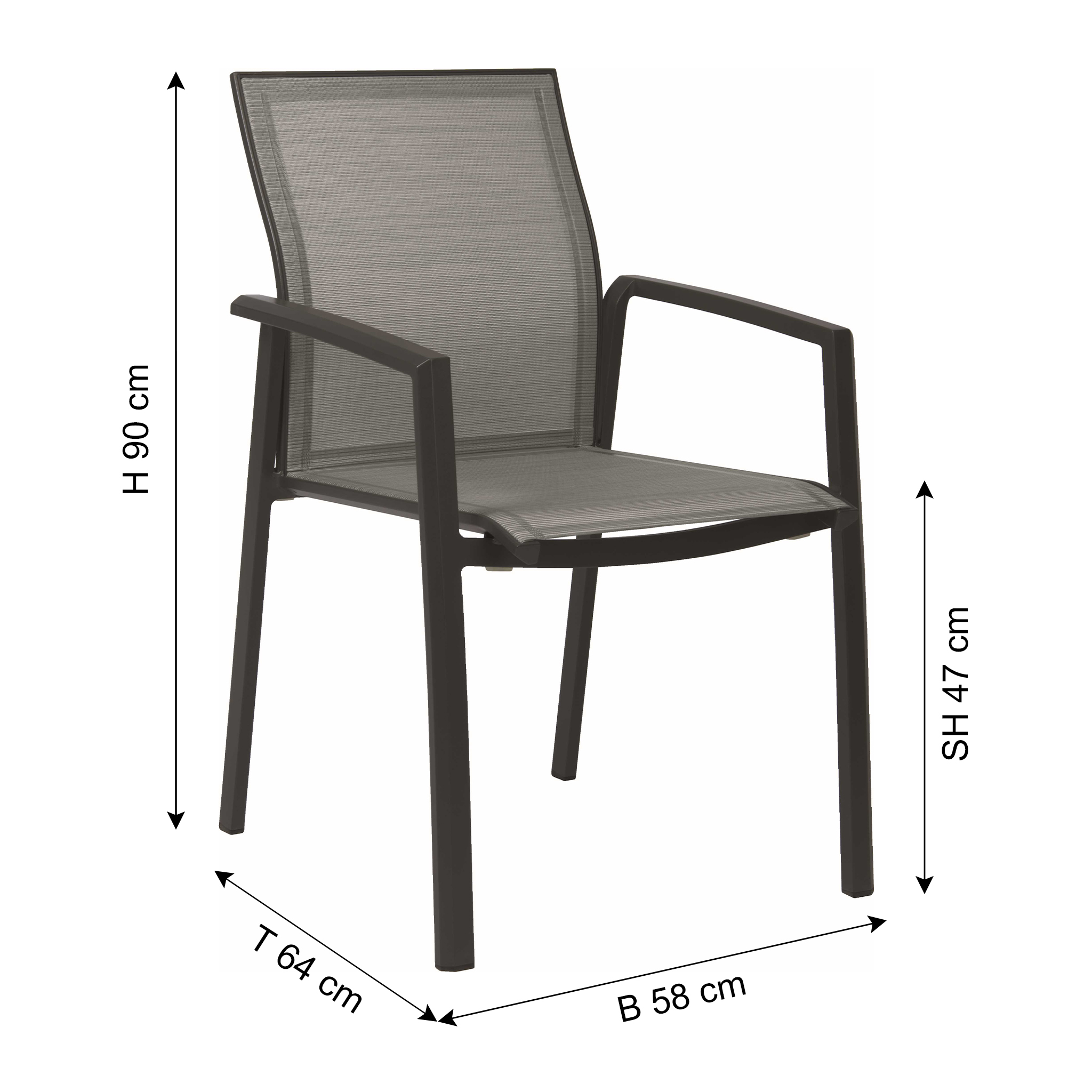STERN Gartenstuhl KARI