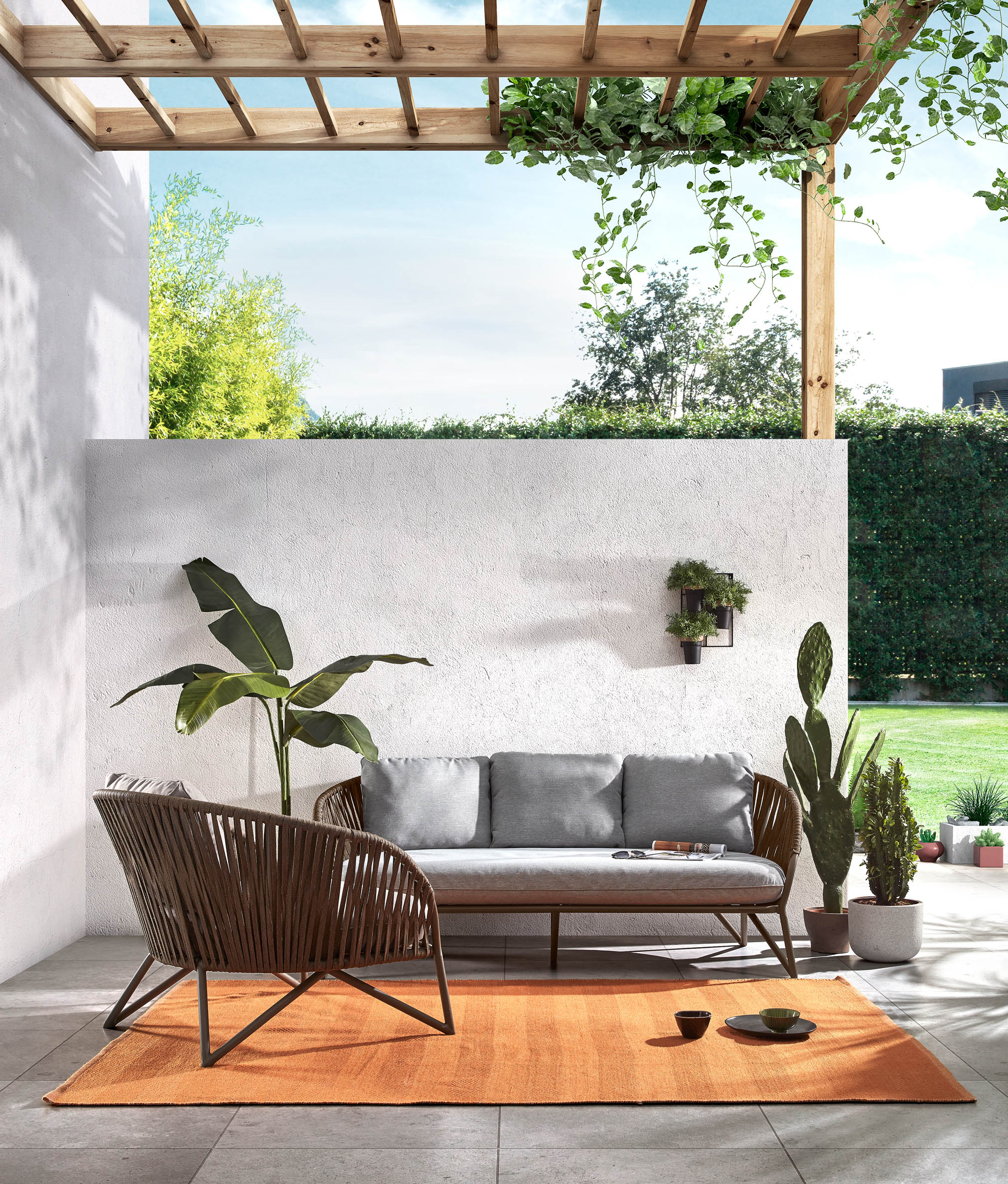 KAVE HOME Gartensessel BRANZIE KAVE HOME Gartensessel BRANZIE