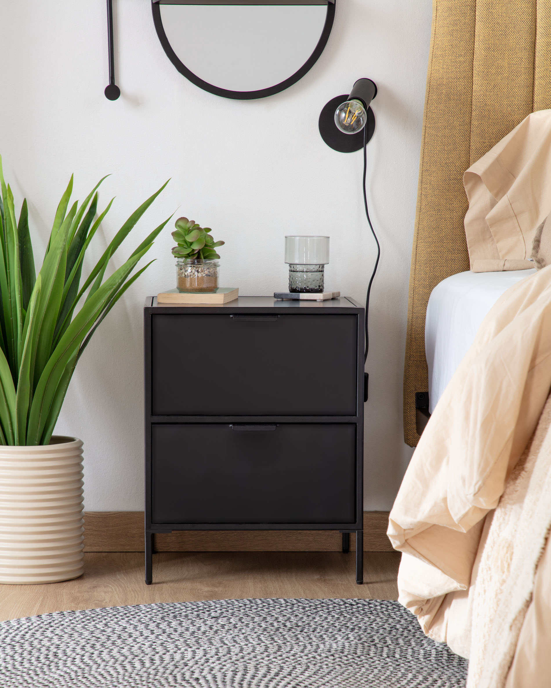 KAVE HOME Table de nuit SHANTAY