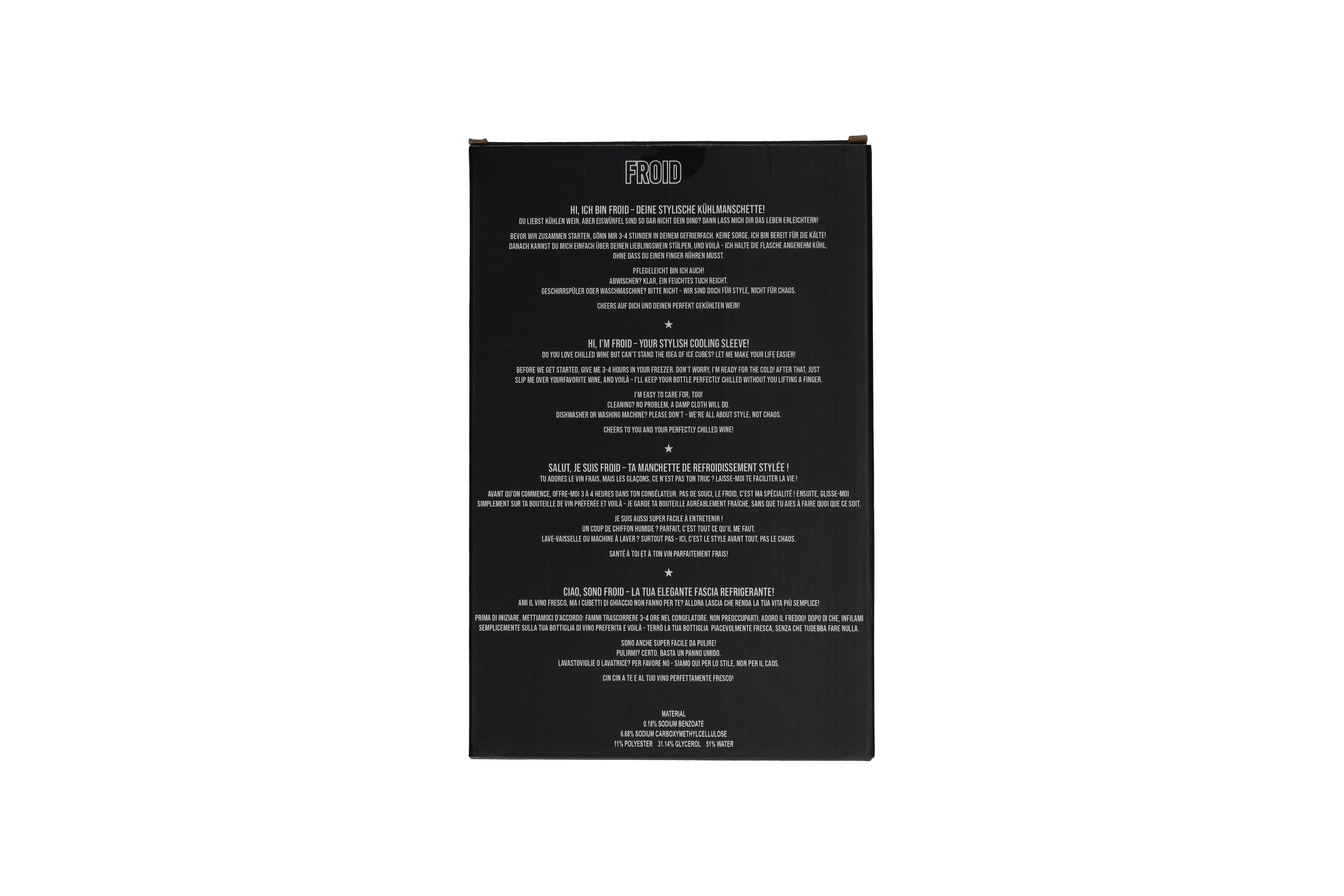 GIFTCOMPANY Brassard réfrigérant FROID