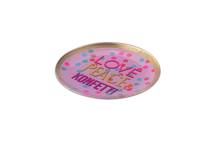 GIFTCOMPANY Glasteller LOVE PLATES