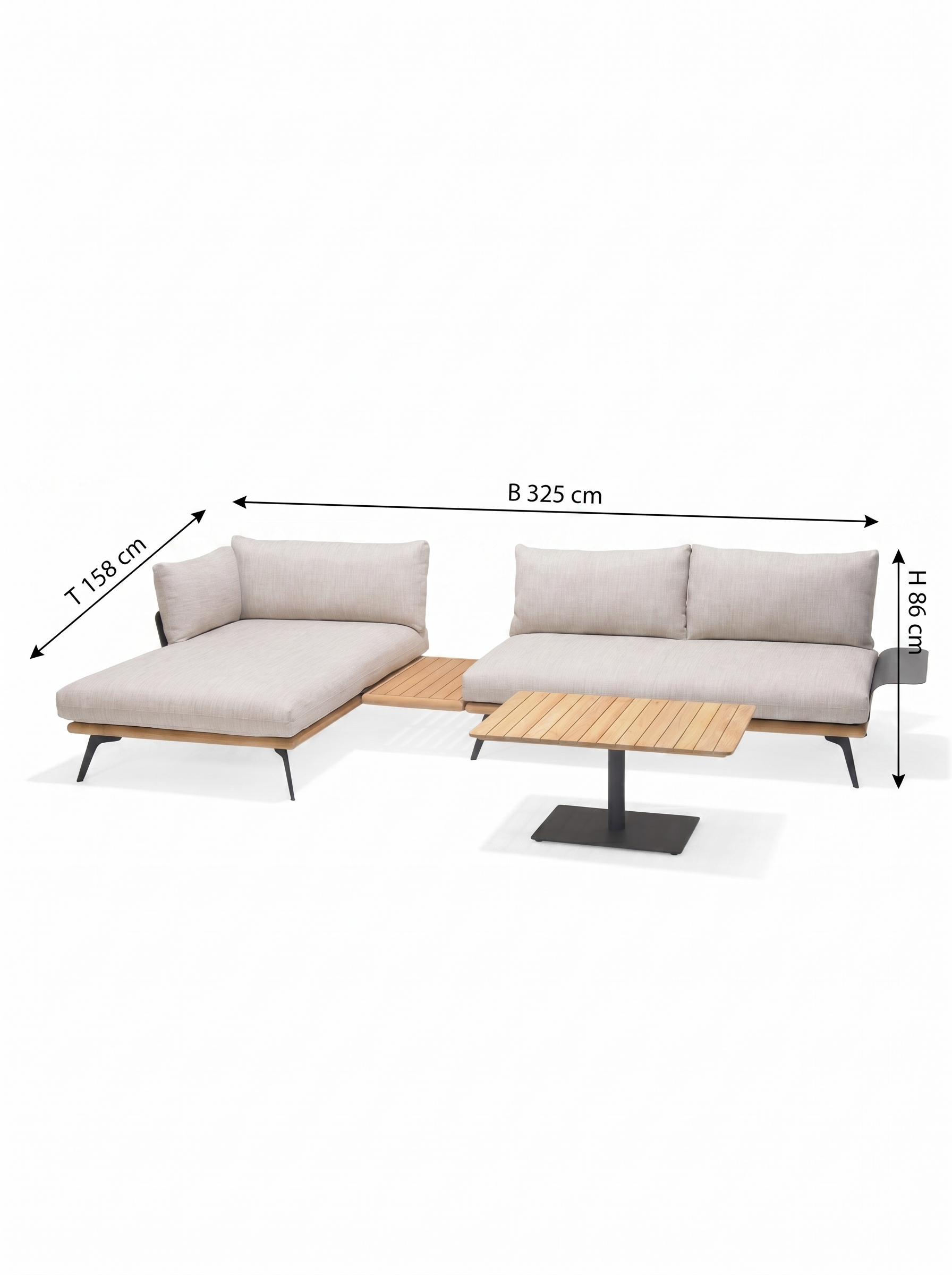 LIFESTYLE GARDEN Gartenlounge PEARL