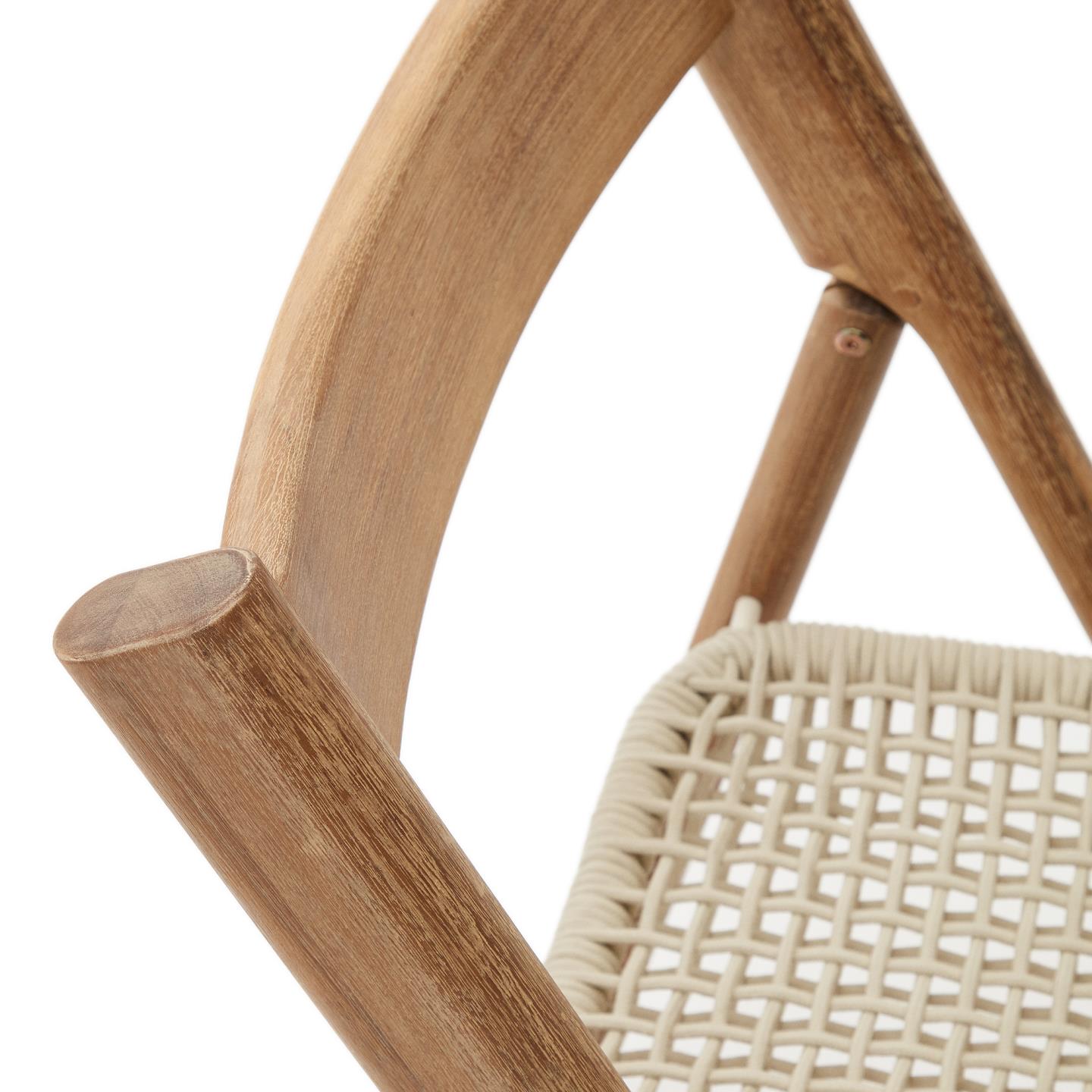 KAVE HOME Chaise de jardin DANDARA