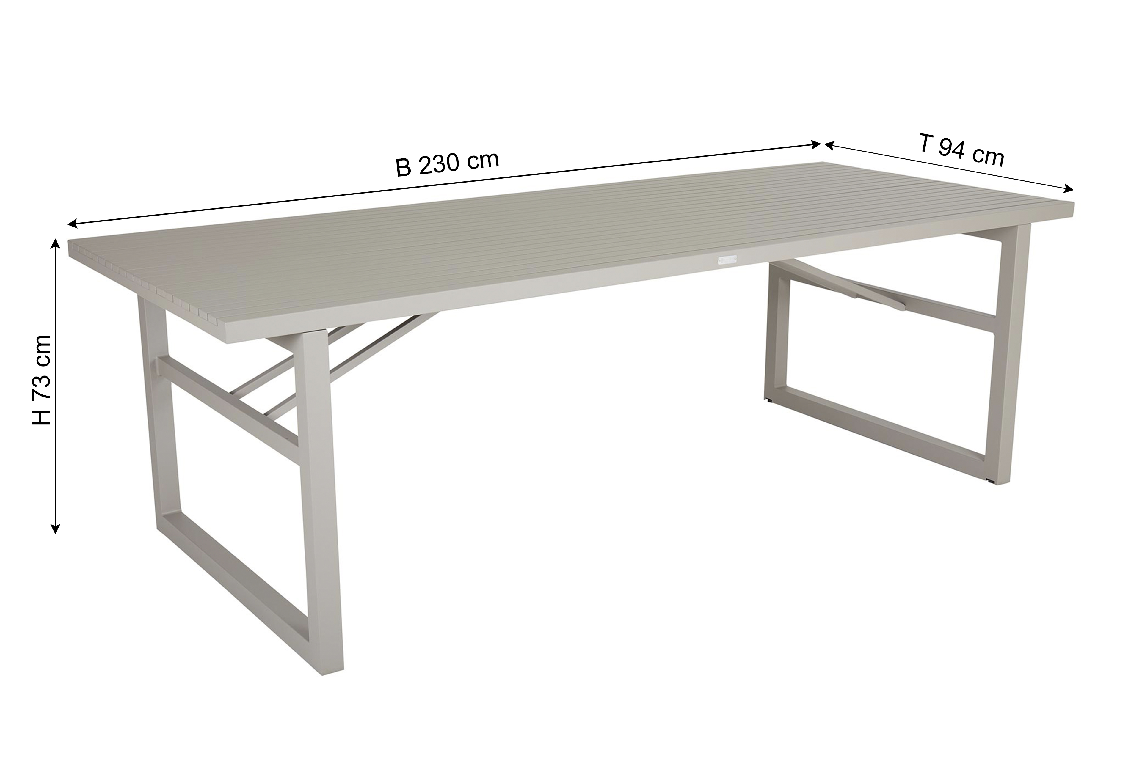 BRAFAB Gartentisch VEVI