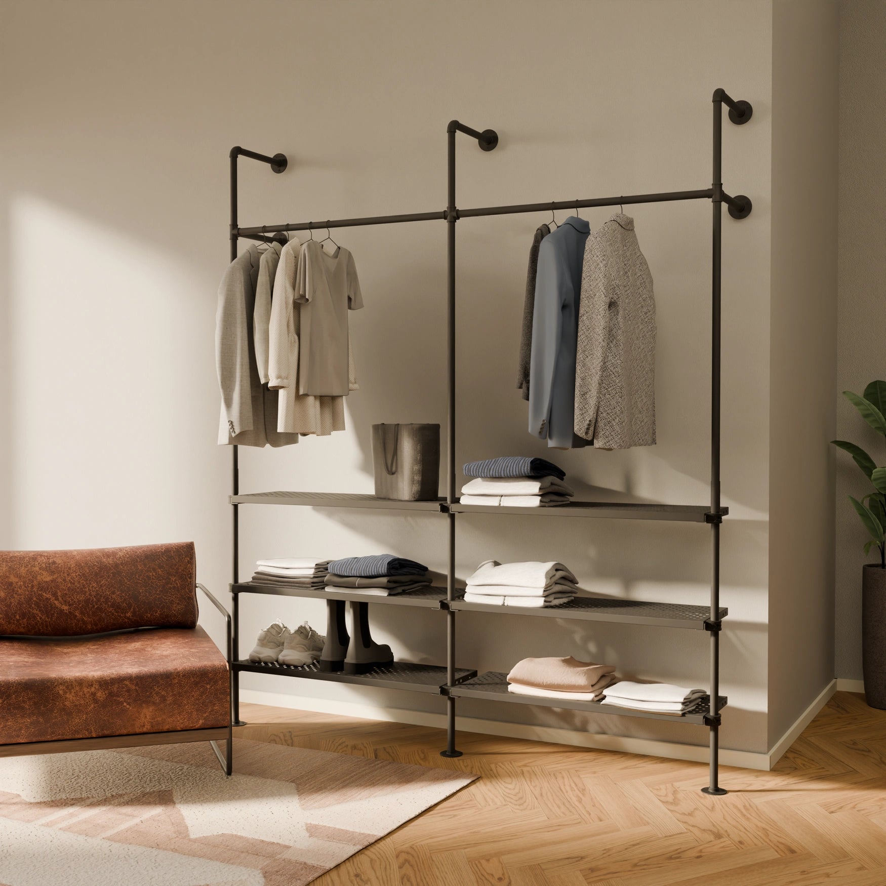 PAMO KIM 2 METAL clothes rail system