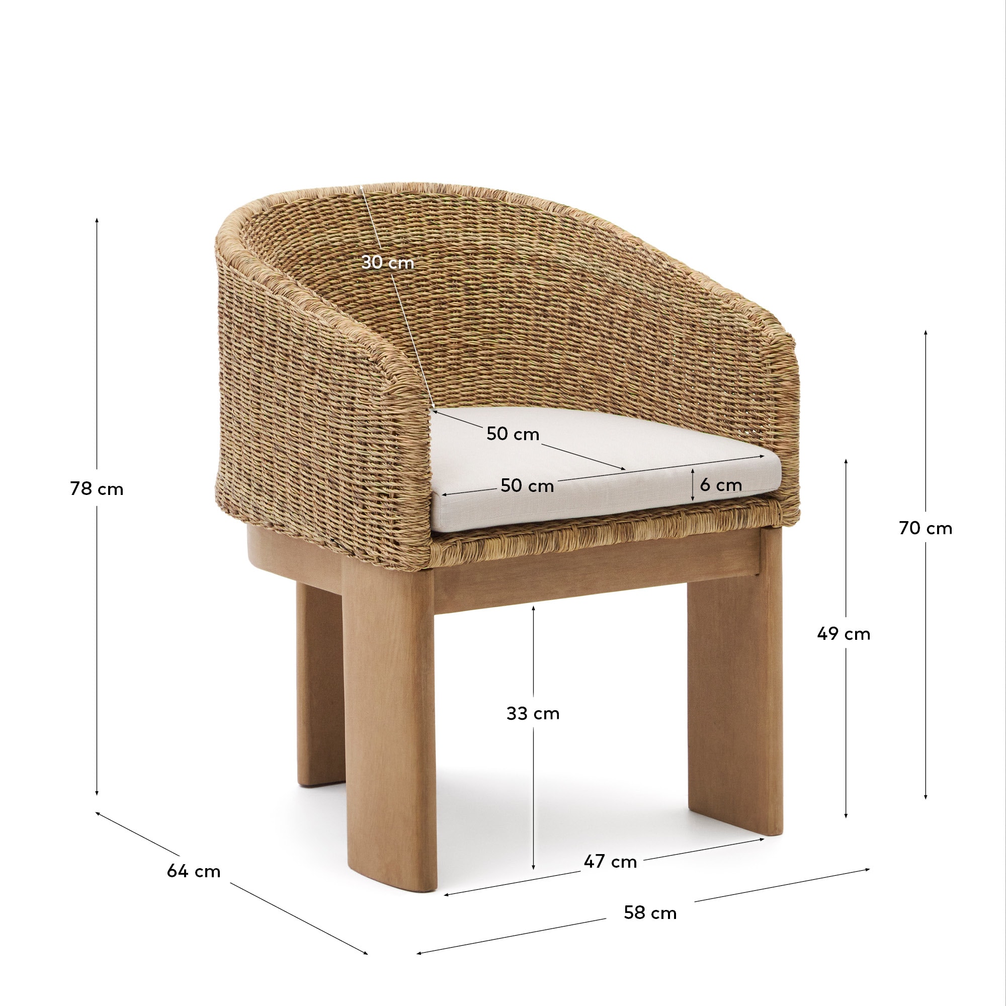 KAVE HOME XORIGUER chair