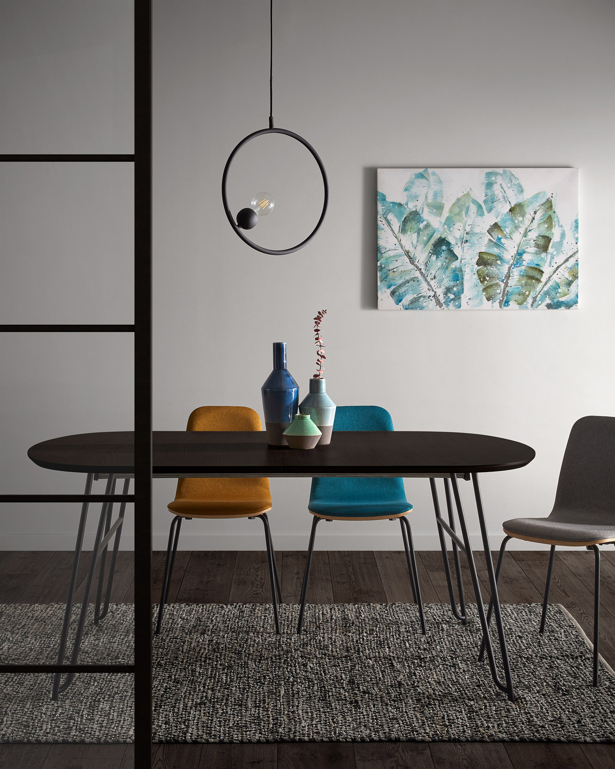 KAVE HOME MILIAN dining table