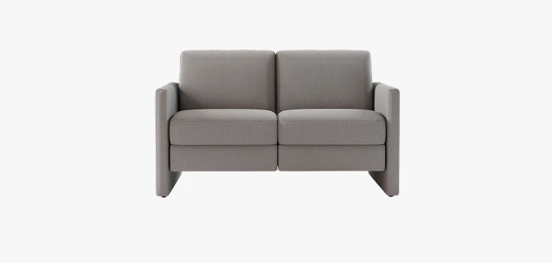 Cristallo Sofa mit Compact-Armlehne