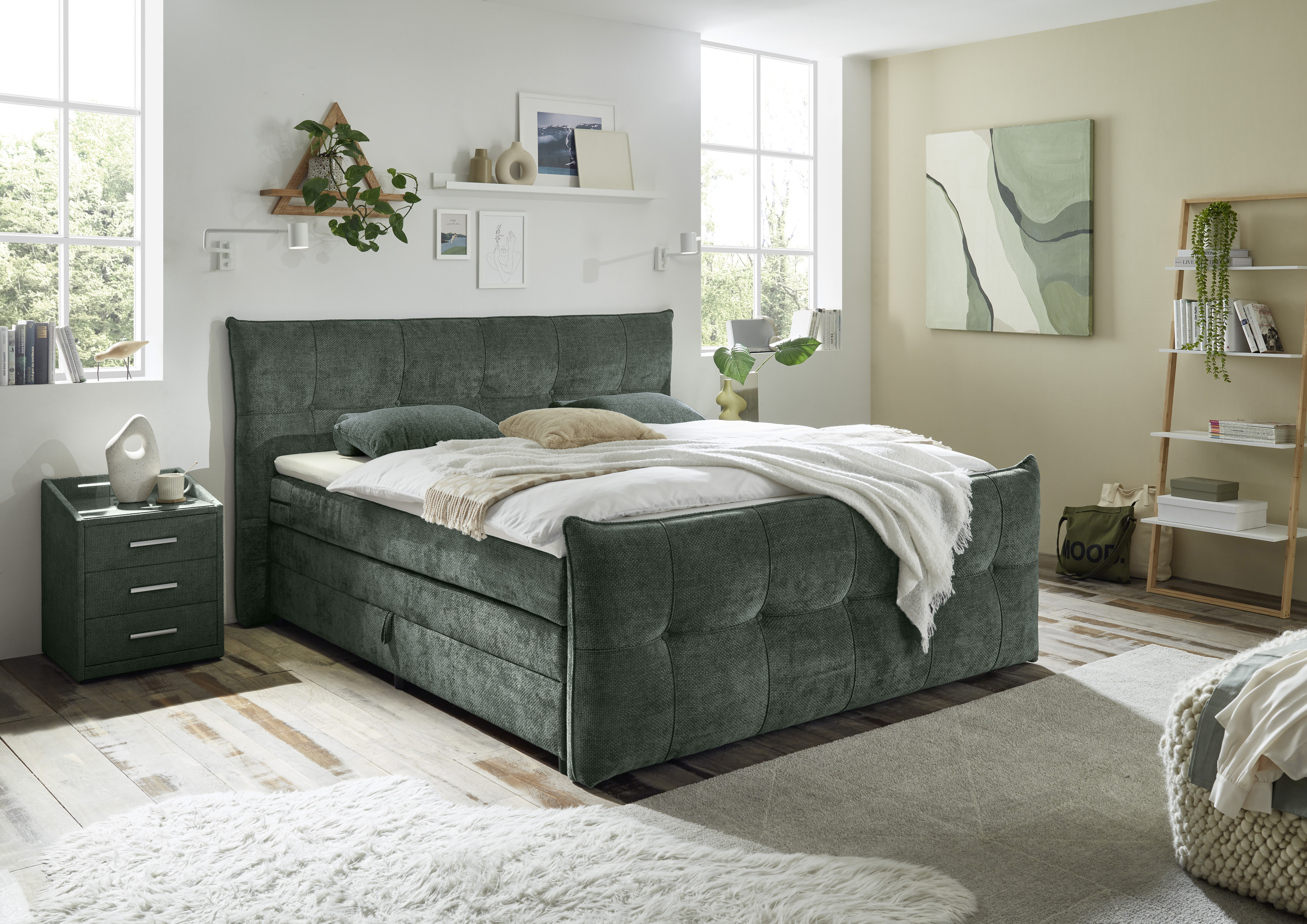 ED LIFESTYLE KENIA box spring bed ED LIFESTYLE KENIA box spring bed