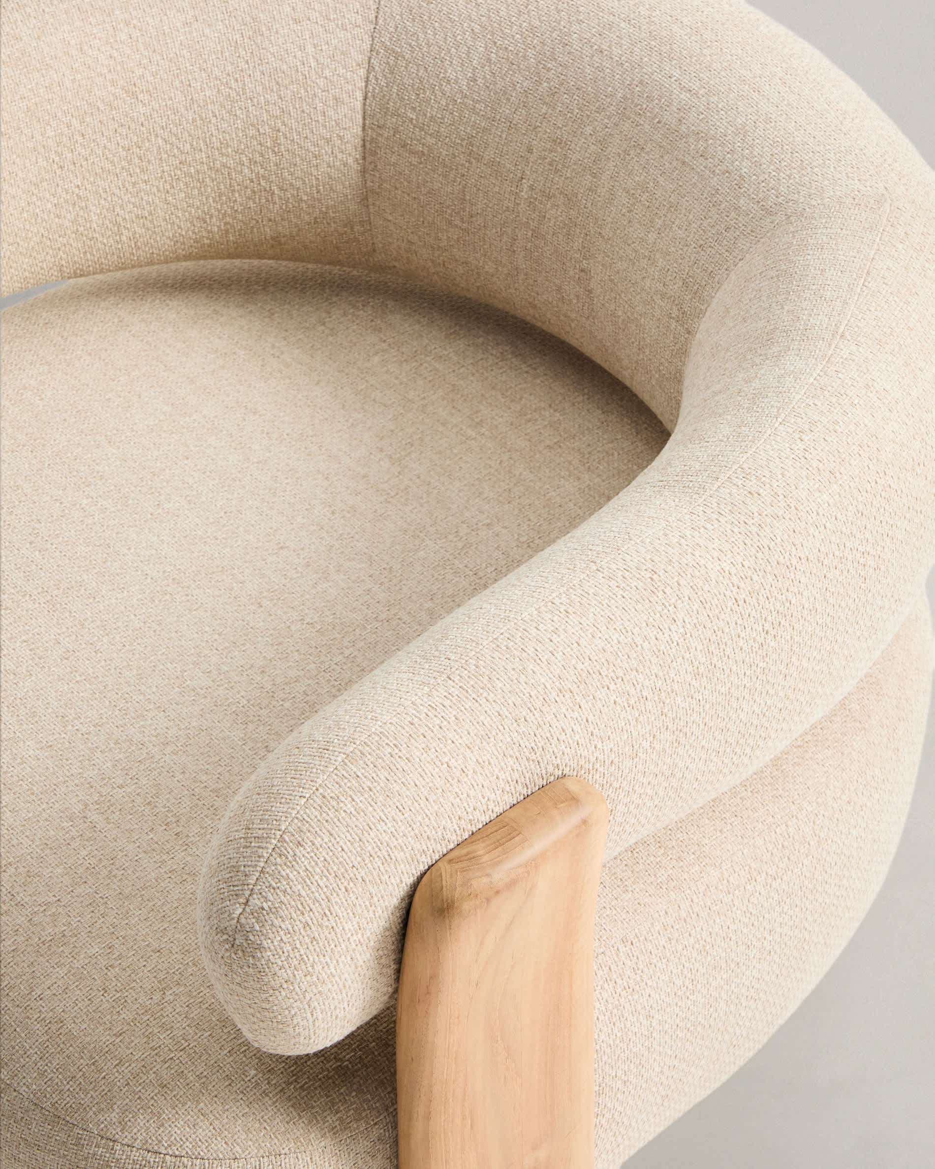 KAVE HOME Fauteuil de jardin GRANITE