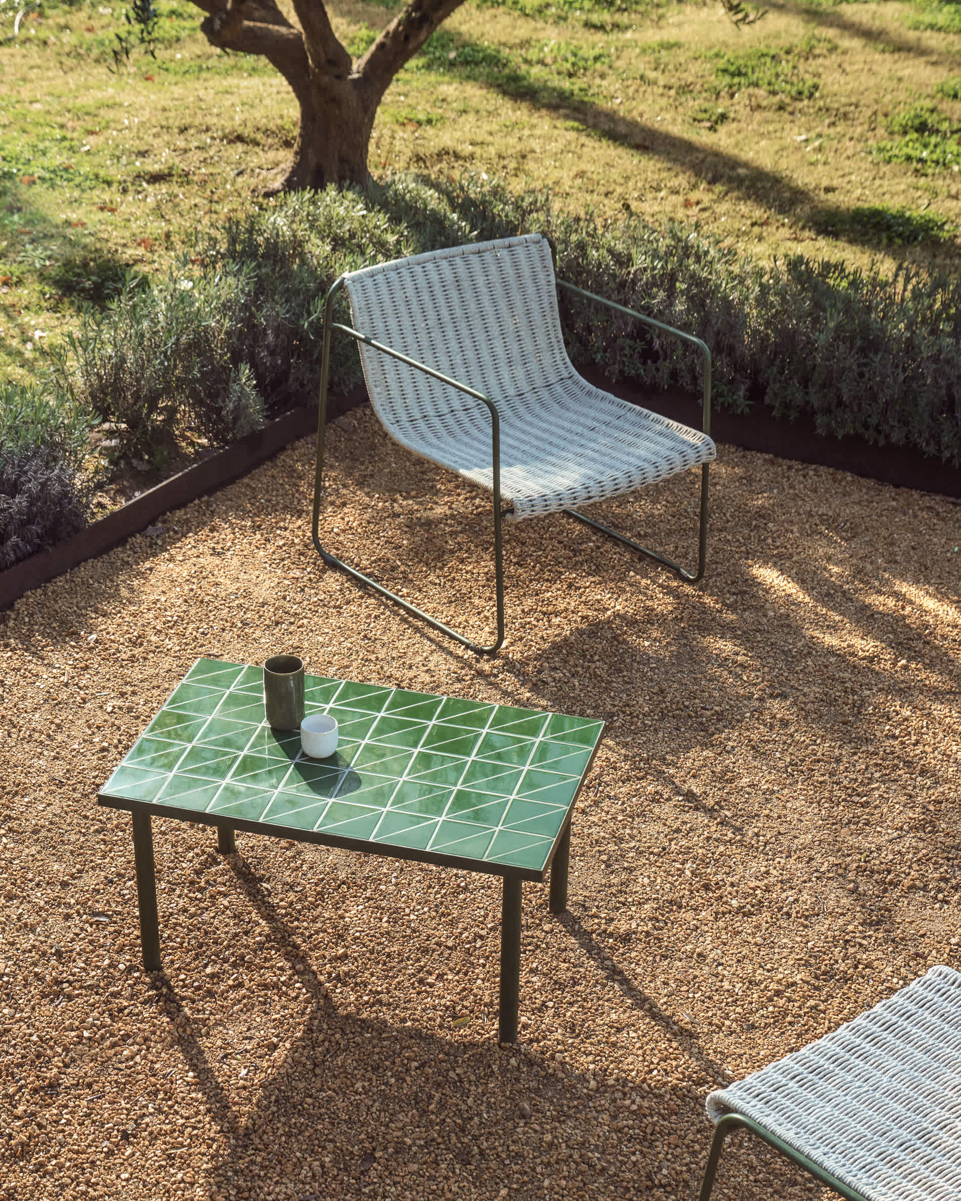 KAVE HOME Table d'appoint Outdoor MAURINA