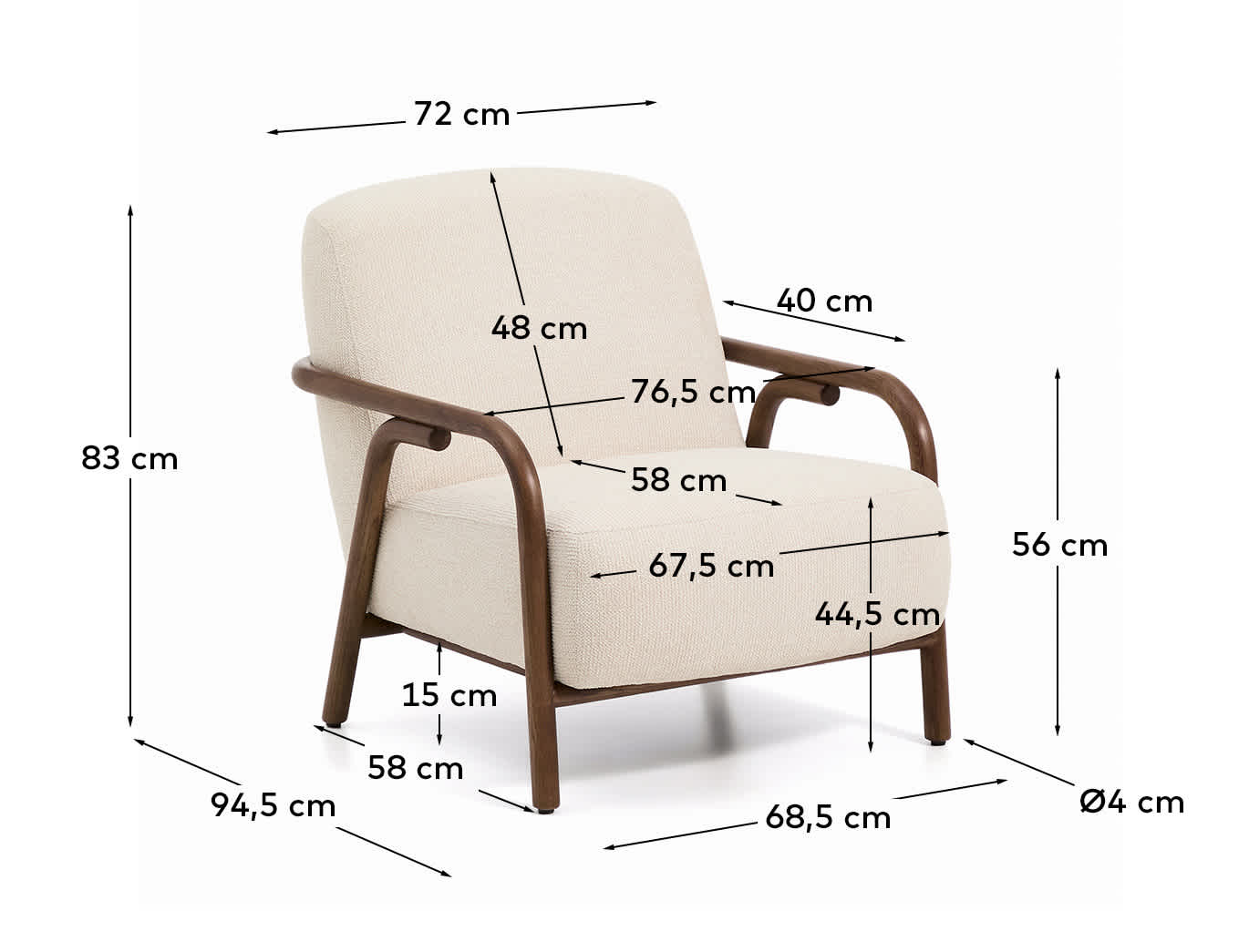 Kave Home SYLO Armchair