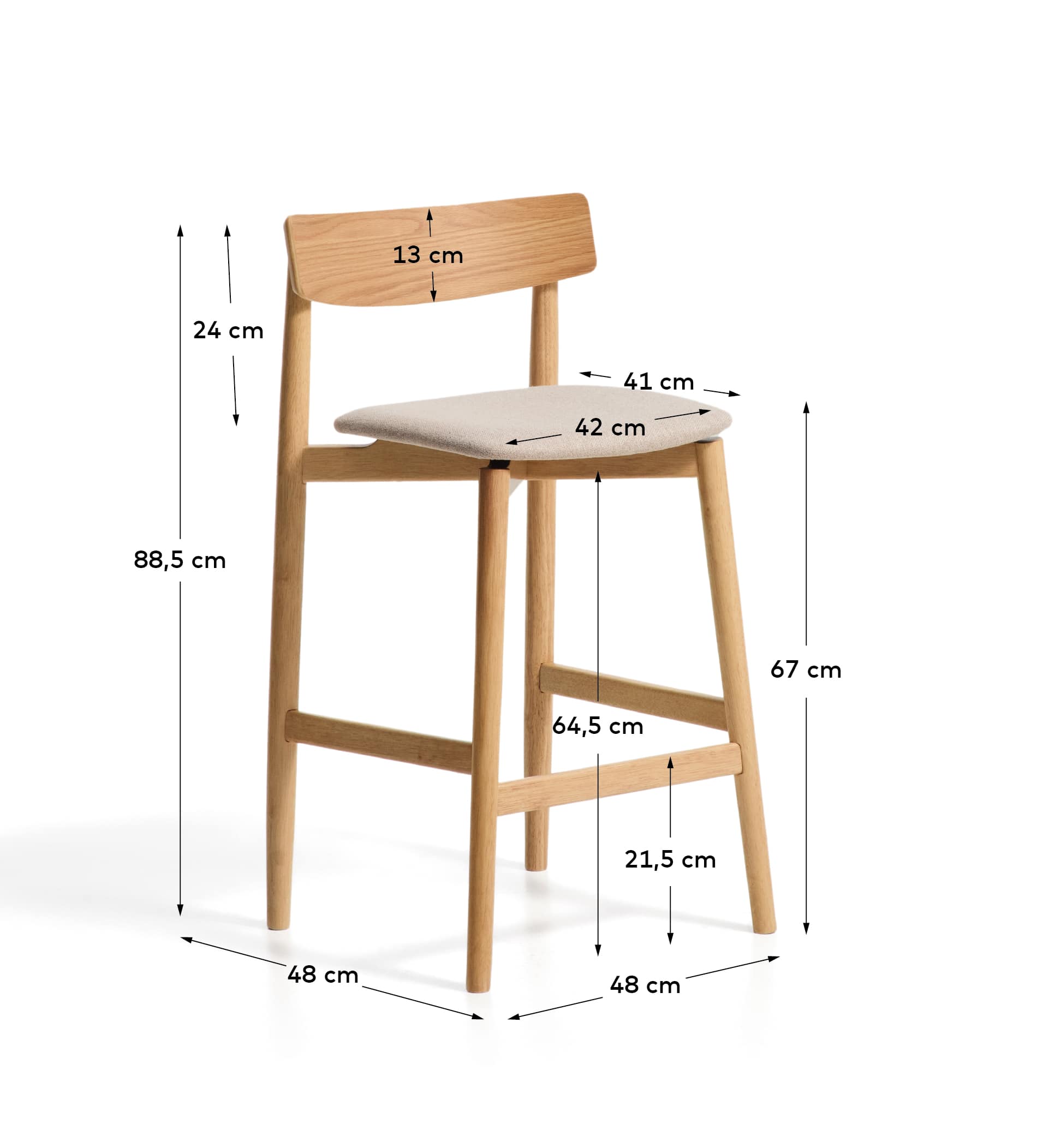 KAVE HOME Barhocker EVERA